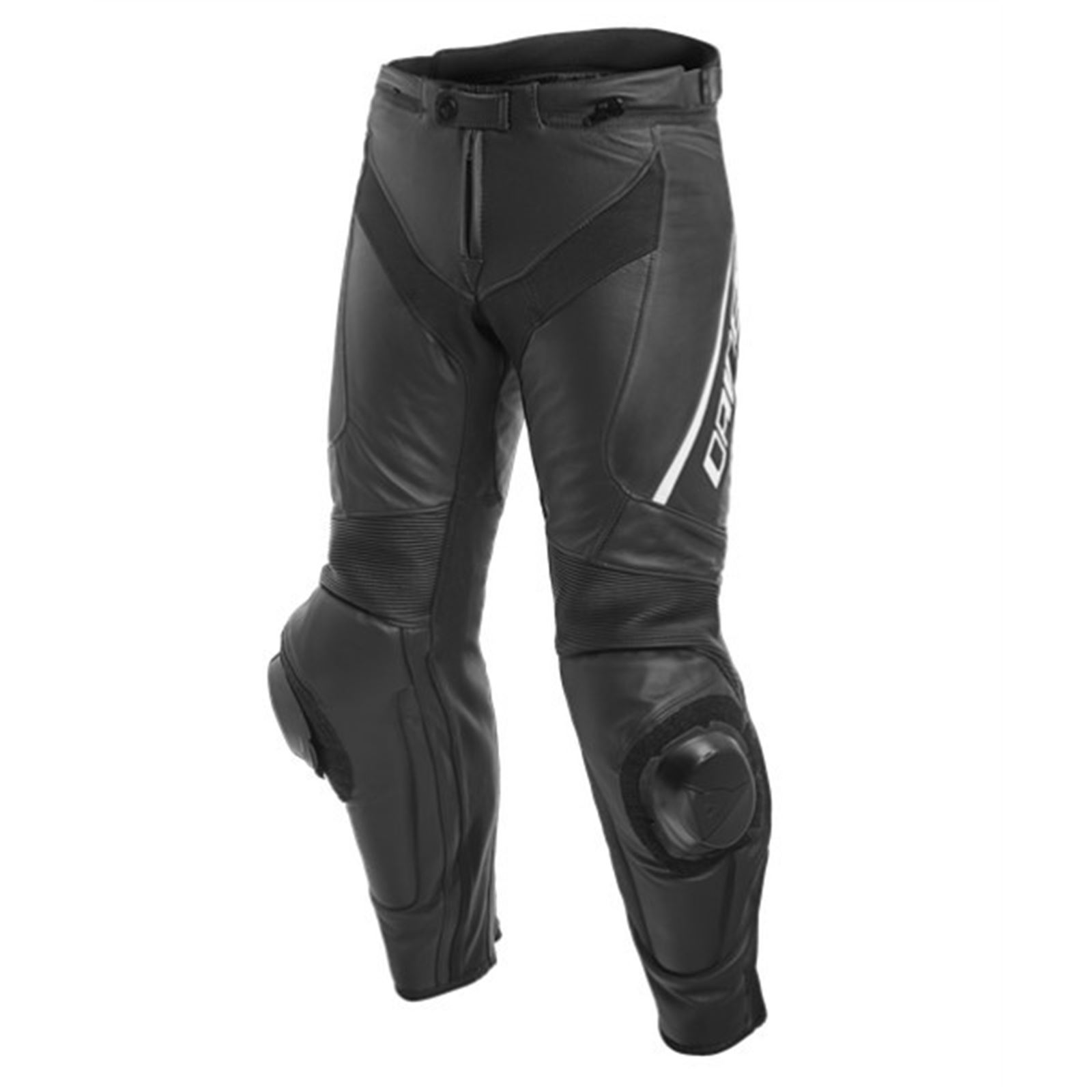 Dainese Men's Delta 3 Perforated Leather Pants - Size 46 - Black/White