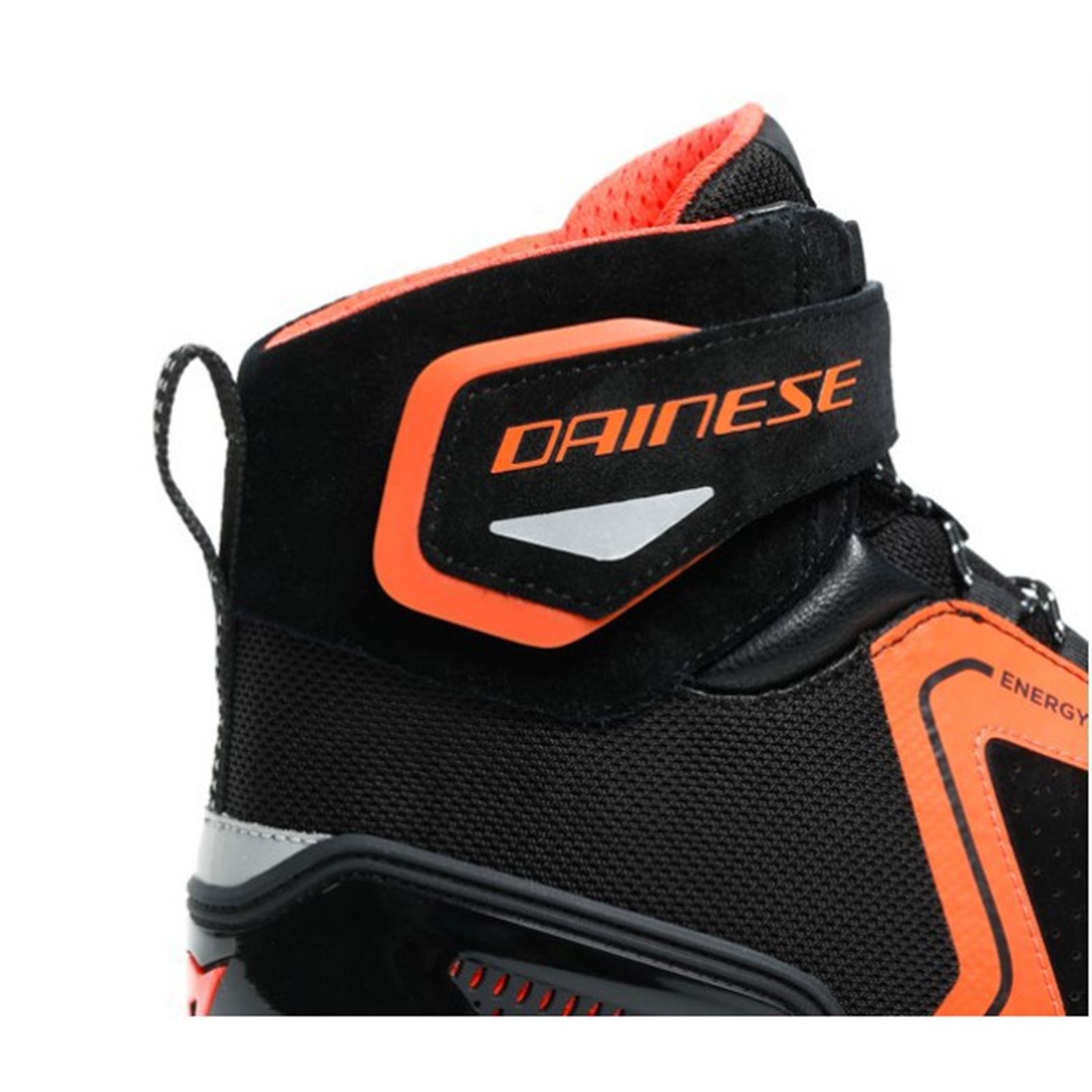 Dainese Men's Energyca Air Shoes - Size 9 - Black/Flo Red