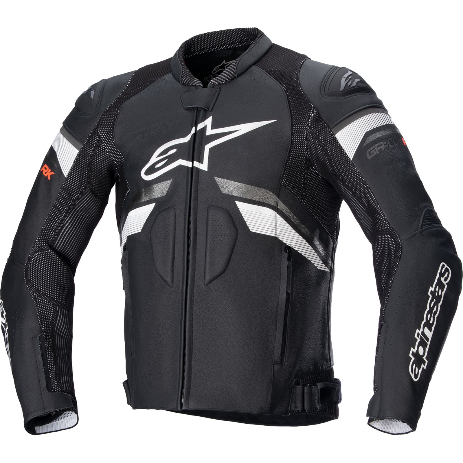 Alpinestars GP Plus R v3 Rideknit® Leather Jacket - Black/White - US 52 ...