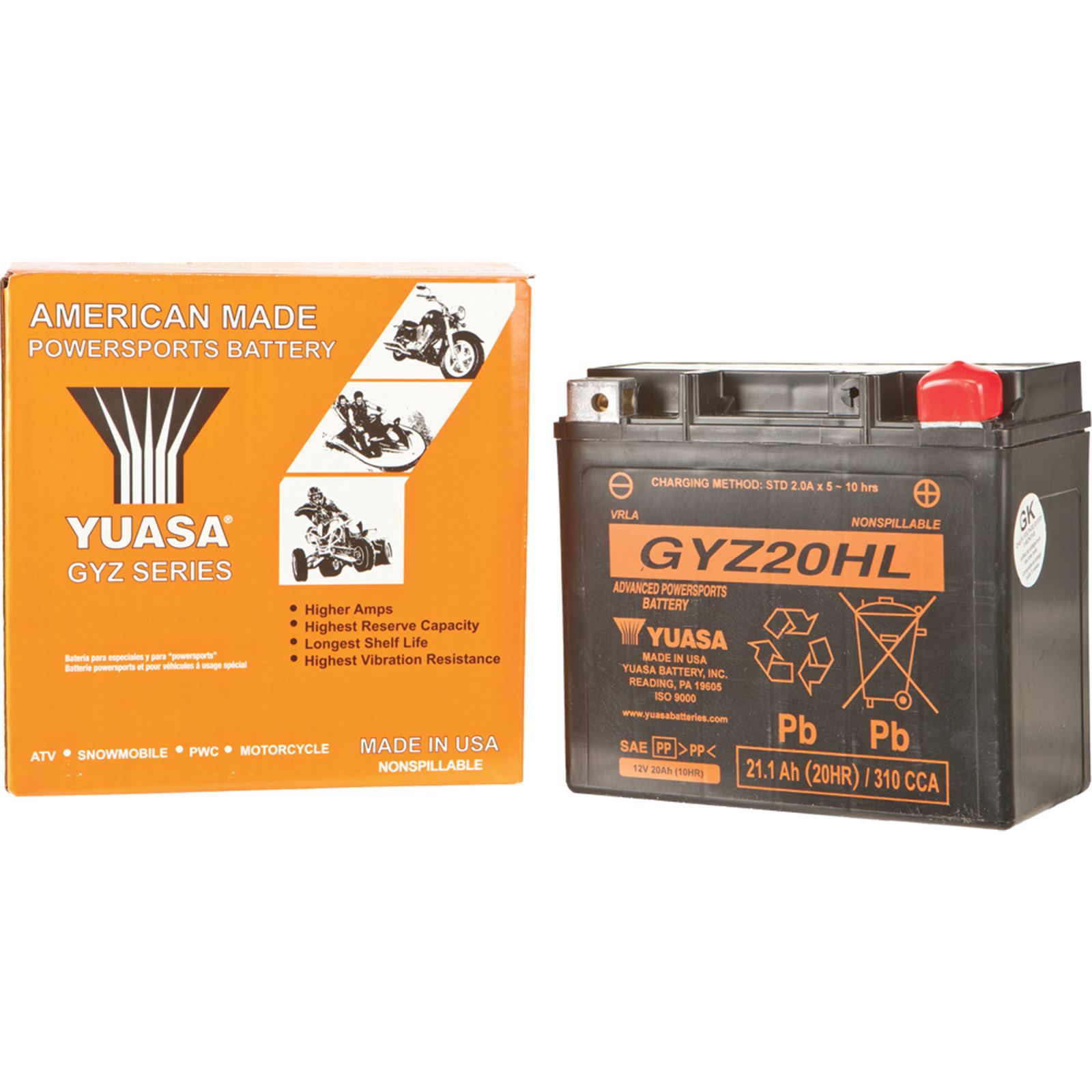 Batterie pour quad YAMAHA GRIZZLY 700 - OCTANE QUAD