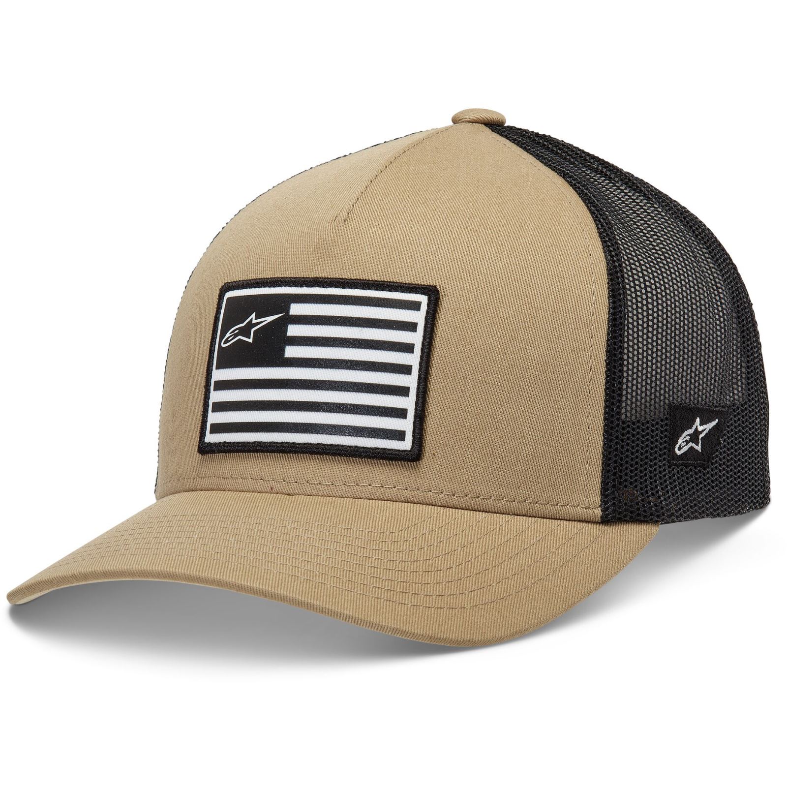 Alpinestars Flag Hat - Snapback - Sand/Black - One Size