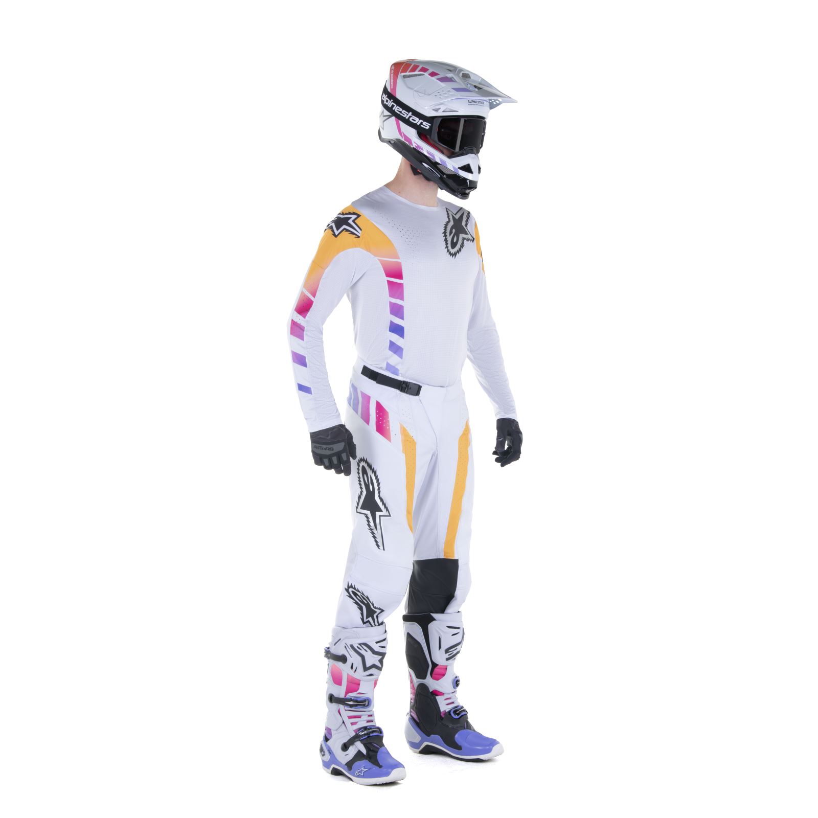 Alpinestars Techstar LE Daytona 23 Jersey Grey/Orange Flo