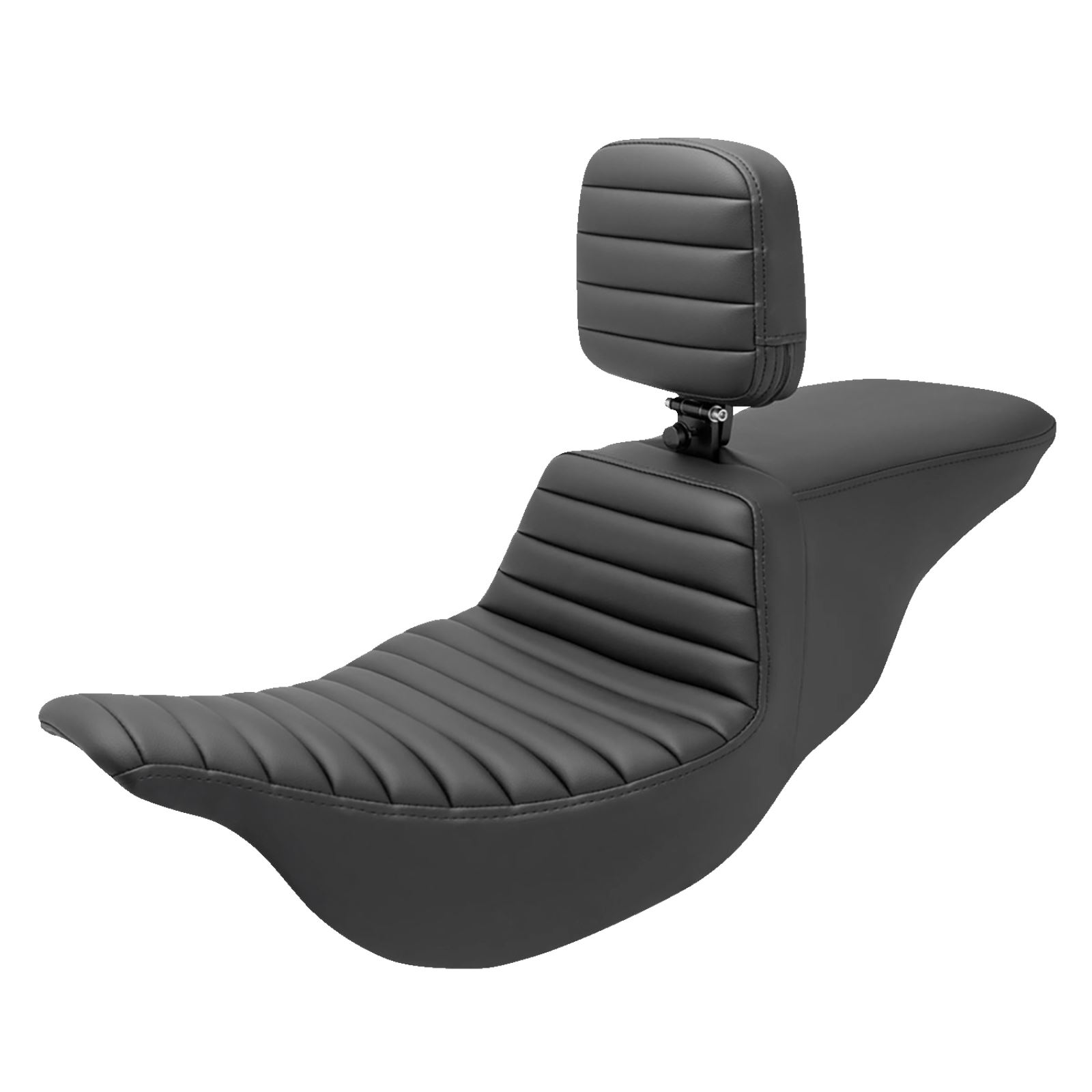 VTX 1300 C Lowrider Seat, Passenger Seat and Driver Backrest - Plain or  Studded