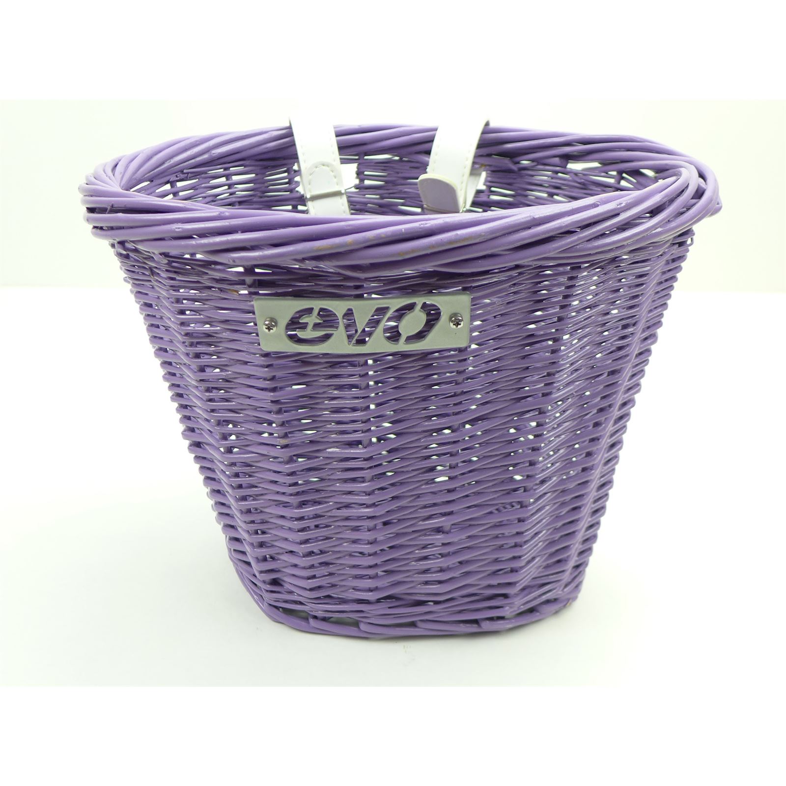 Purple kids bike discount basket