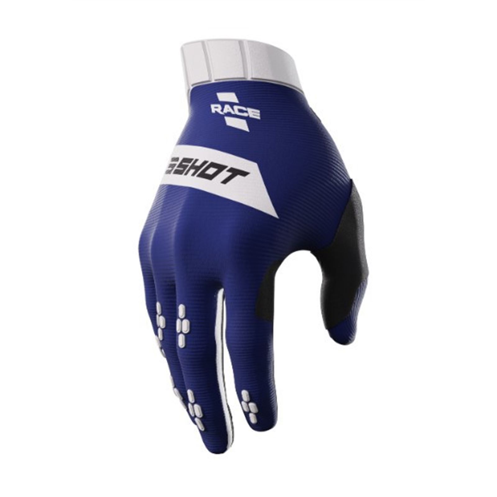 Shot Race Gear Race Gloves - Blue - XL