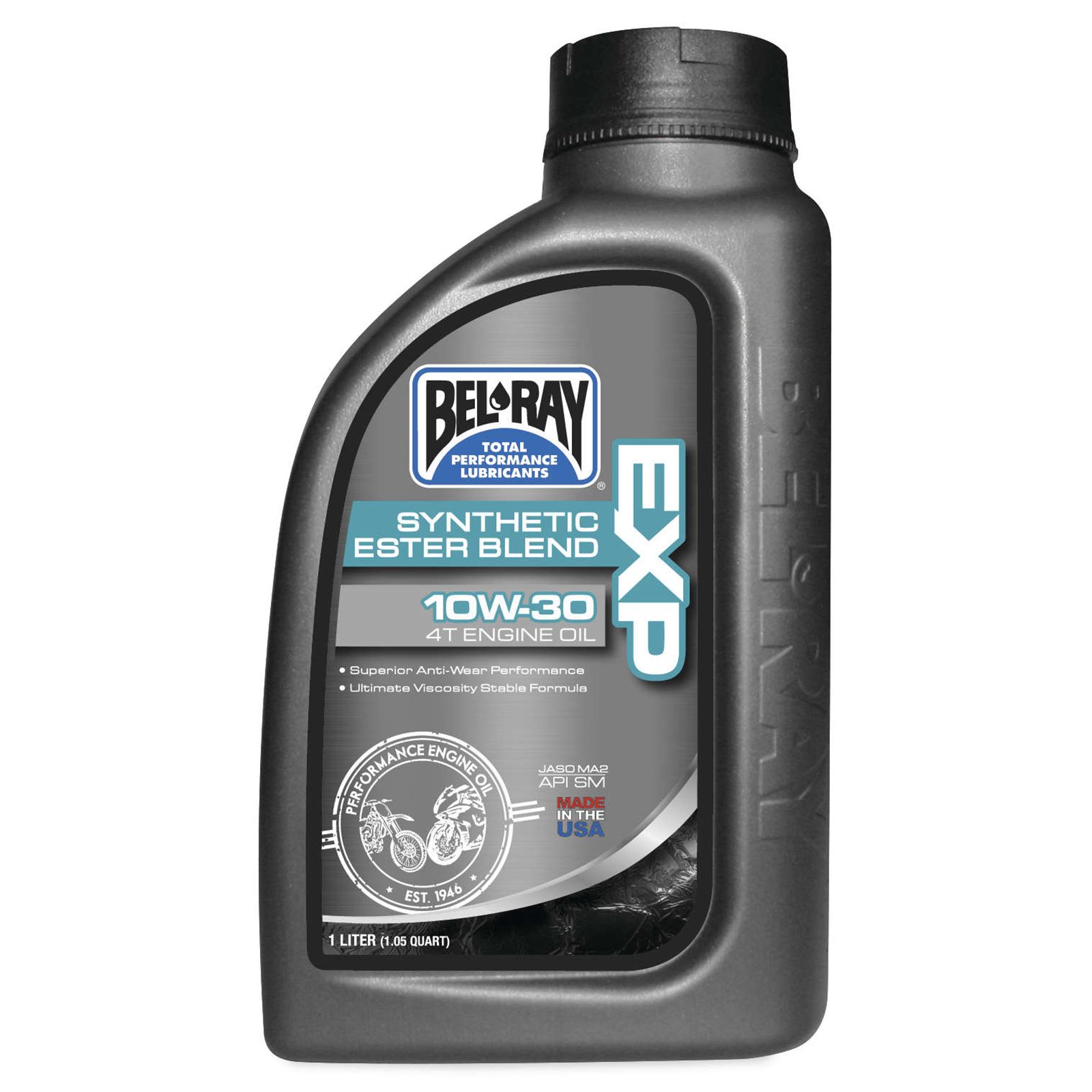 Bel-Ray EXP Semi-Synthetic Ester Blend 4T Engine Oil