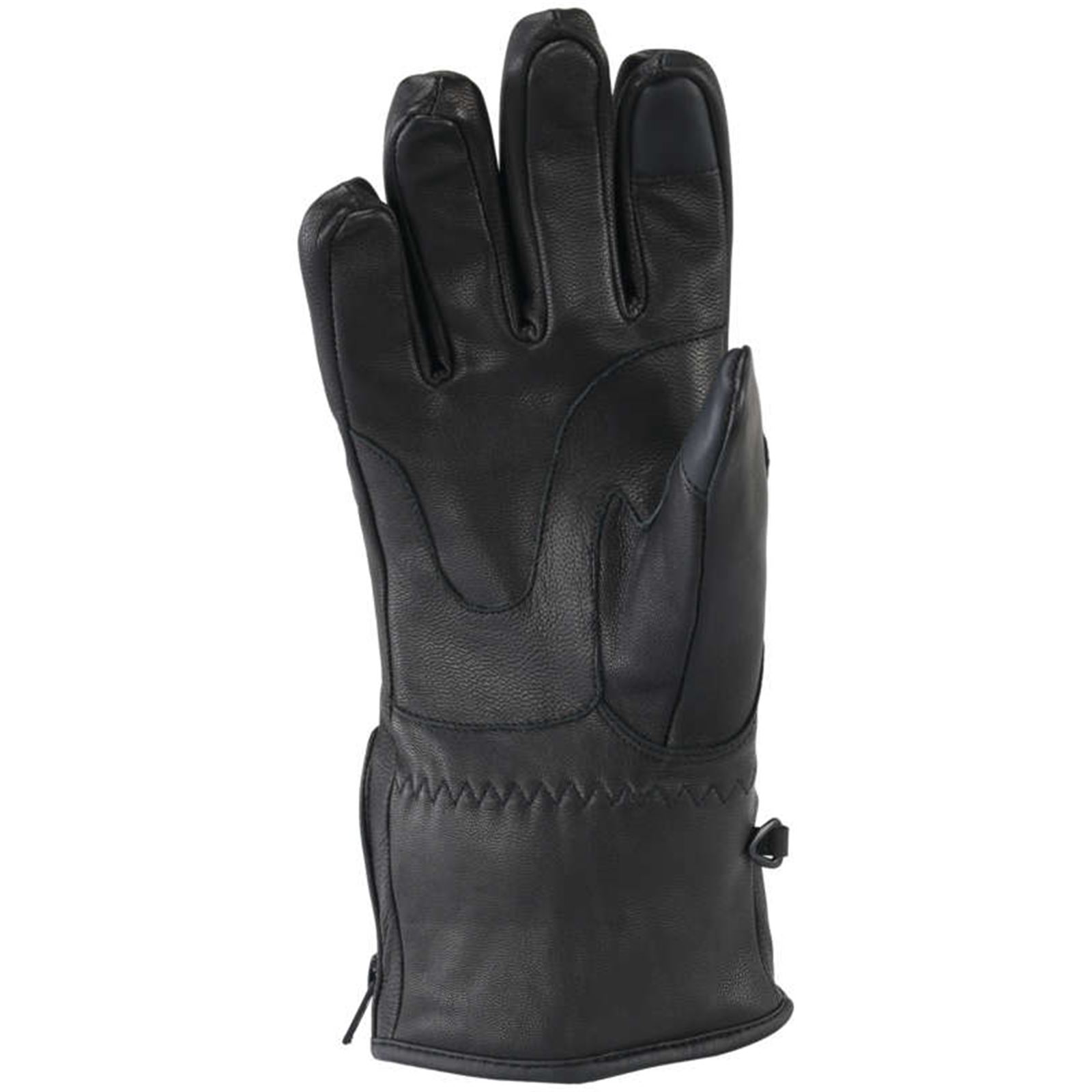 New NWT River Road Chevron Cold Weather Motorcycle Gloves Black Small