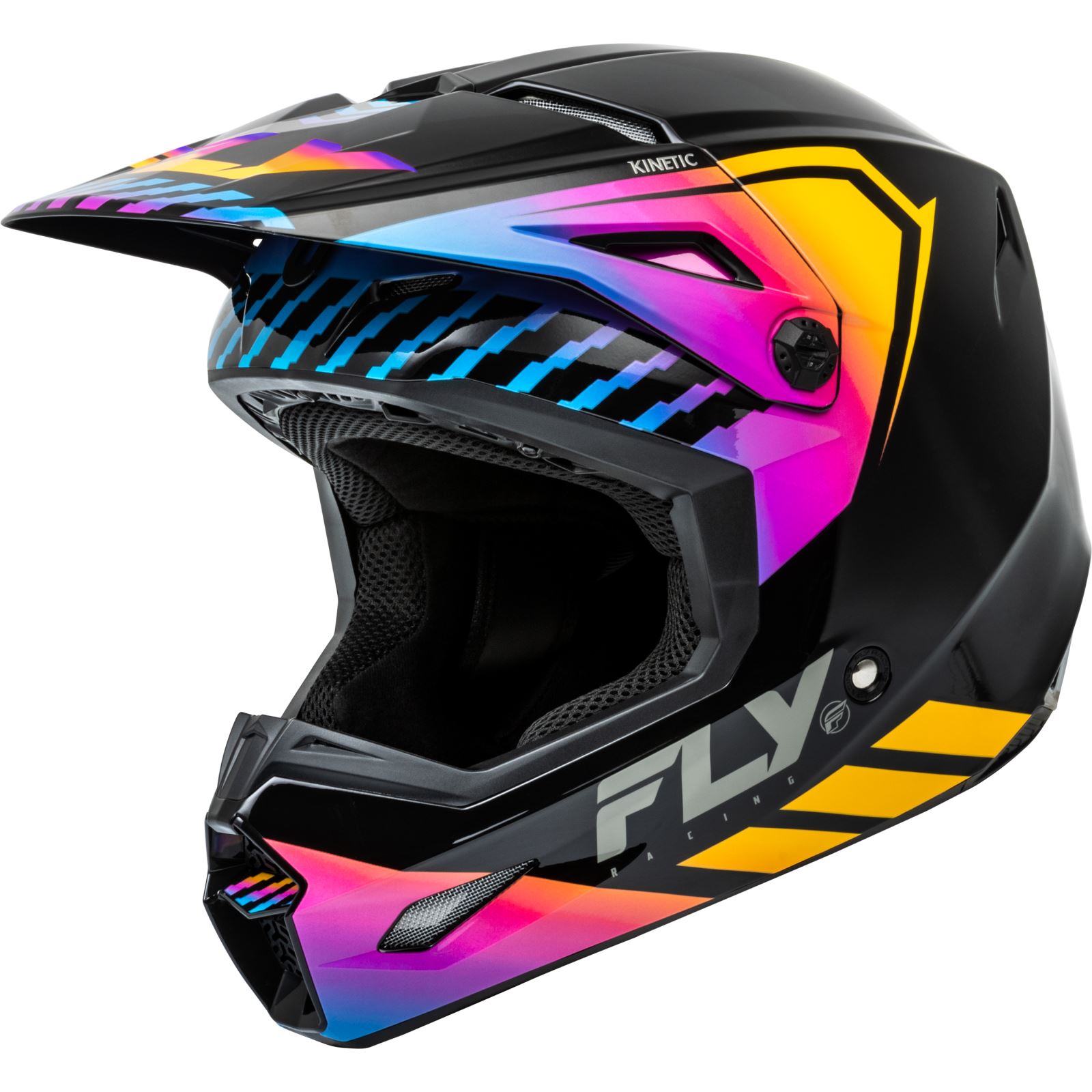 Fly Racing MX-24 Kinetic Menace Helmet - 2024 Collection - Black ...