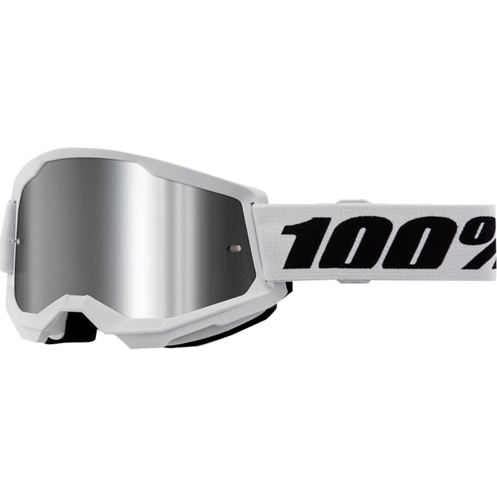 100% Strata 2 - White - Motorcycle, ATV / UTV & Powersports Parts | The ...