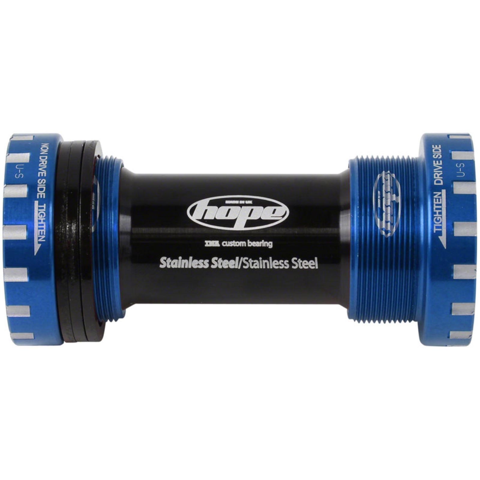 Hope BSA Threaded Bottom Bracket - 68/73mm - Stainless - Blue ...