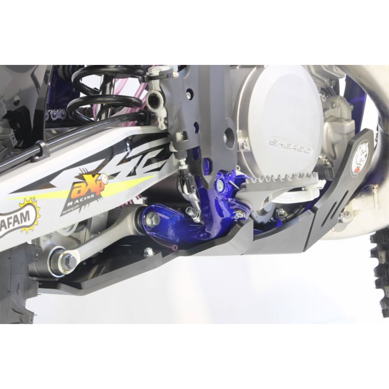 AXP Racing Xtrem Skid Plate Black Sherco Motorcycle, ATV / UTV