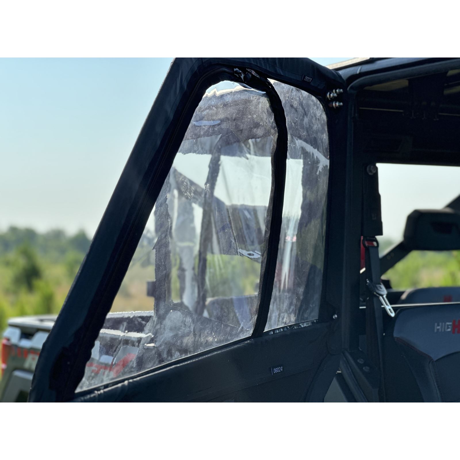 Seizmik Framed Soft Door Kit Rear Ranger 1000 XP Crew Motorcycle