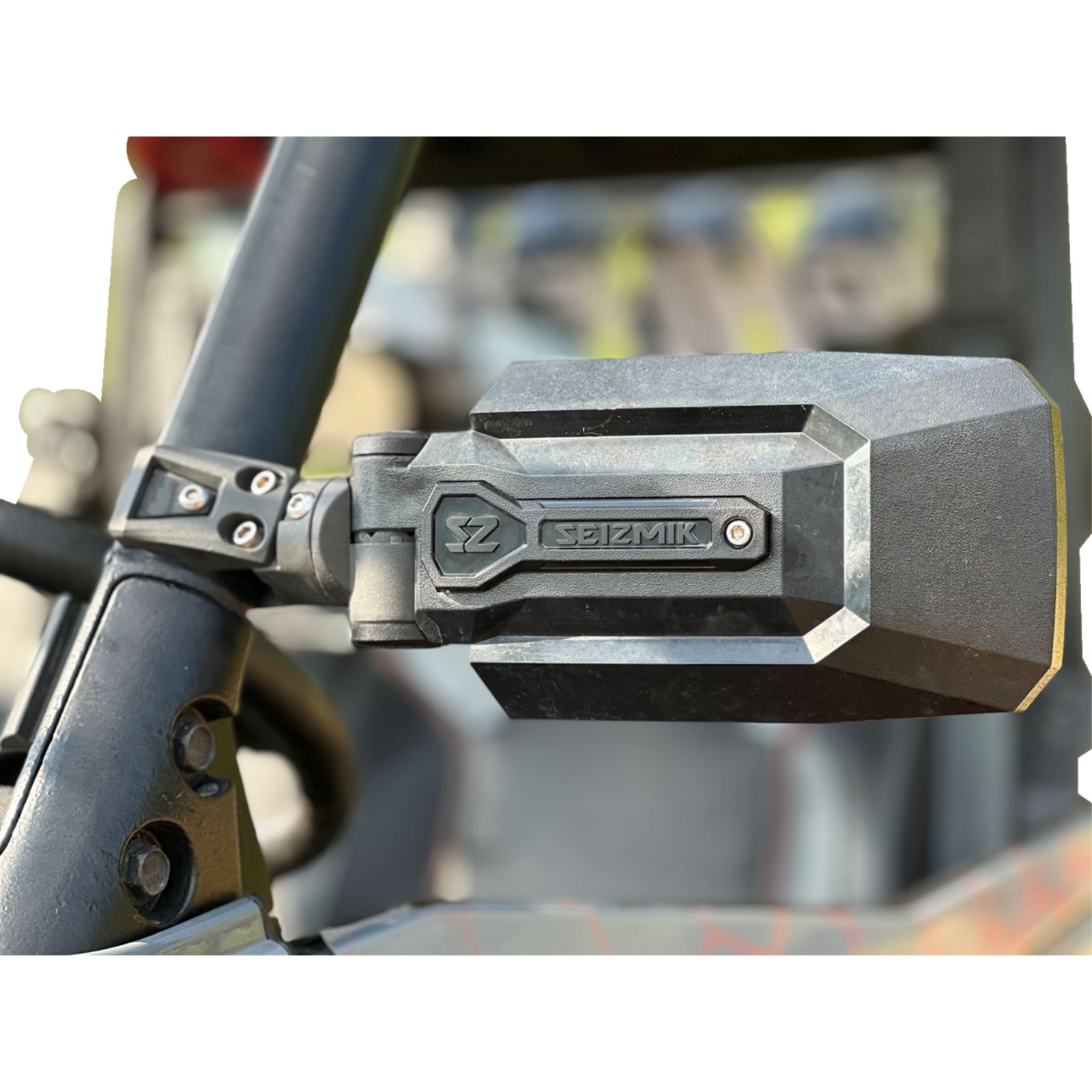 Seizmik Trailrider Side View Mirror - Rectangle - Black Seizmik Trailrider Side View Mirror - Rectangle - Black