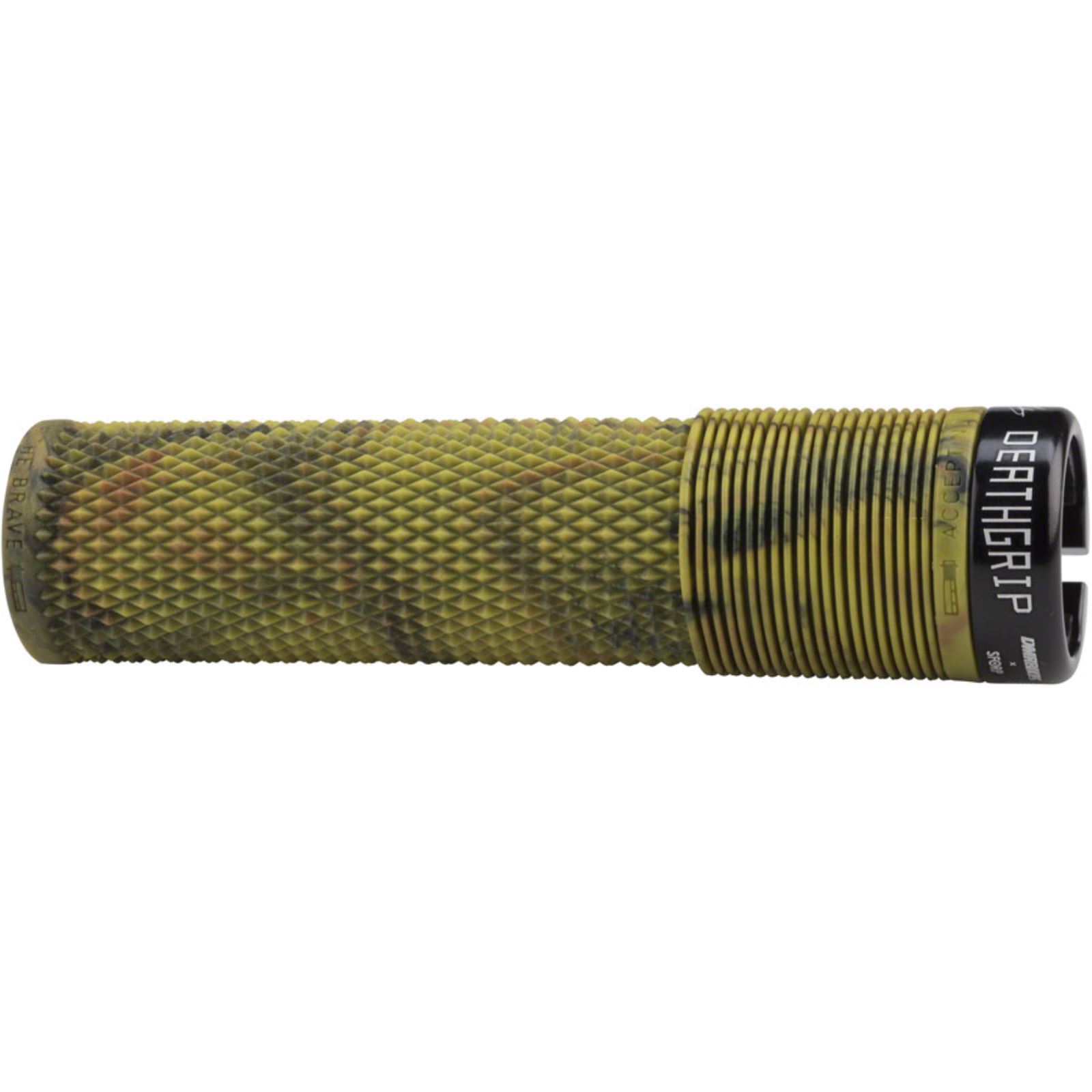 DMR DeathGrip Flangeless Grips - Thick, Lock-On, Camo - Motorcycle, ATV ...