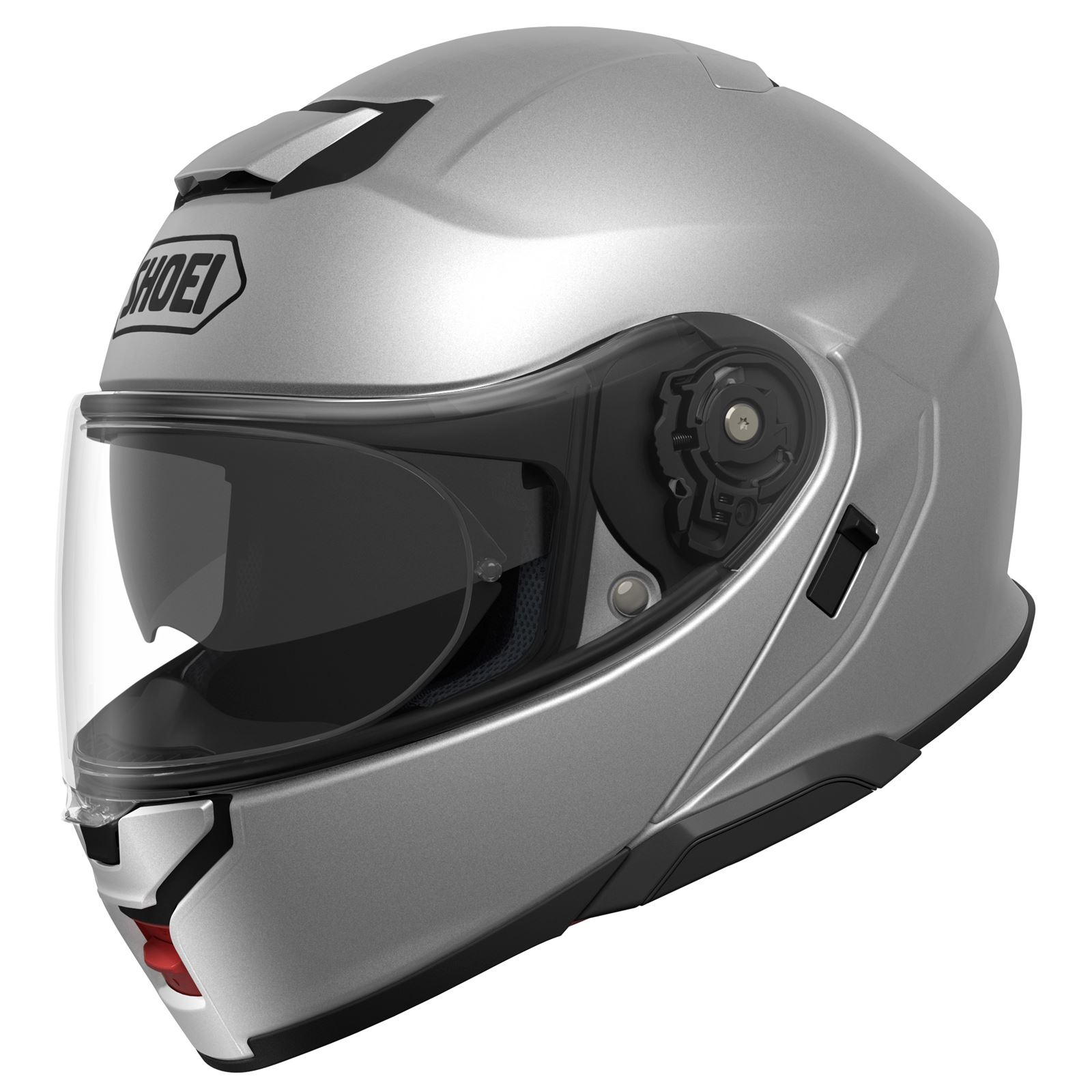 Shoei Neotec 3 Modular Helmet - Light Silver - Motorcycle, ATV / UTV ...