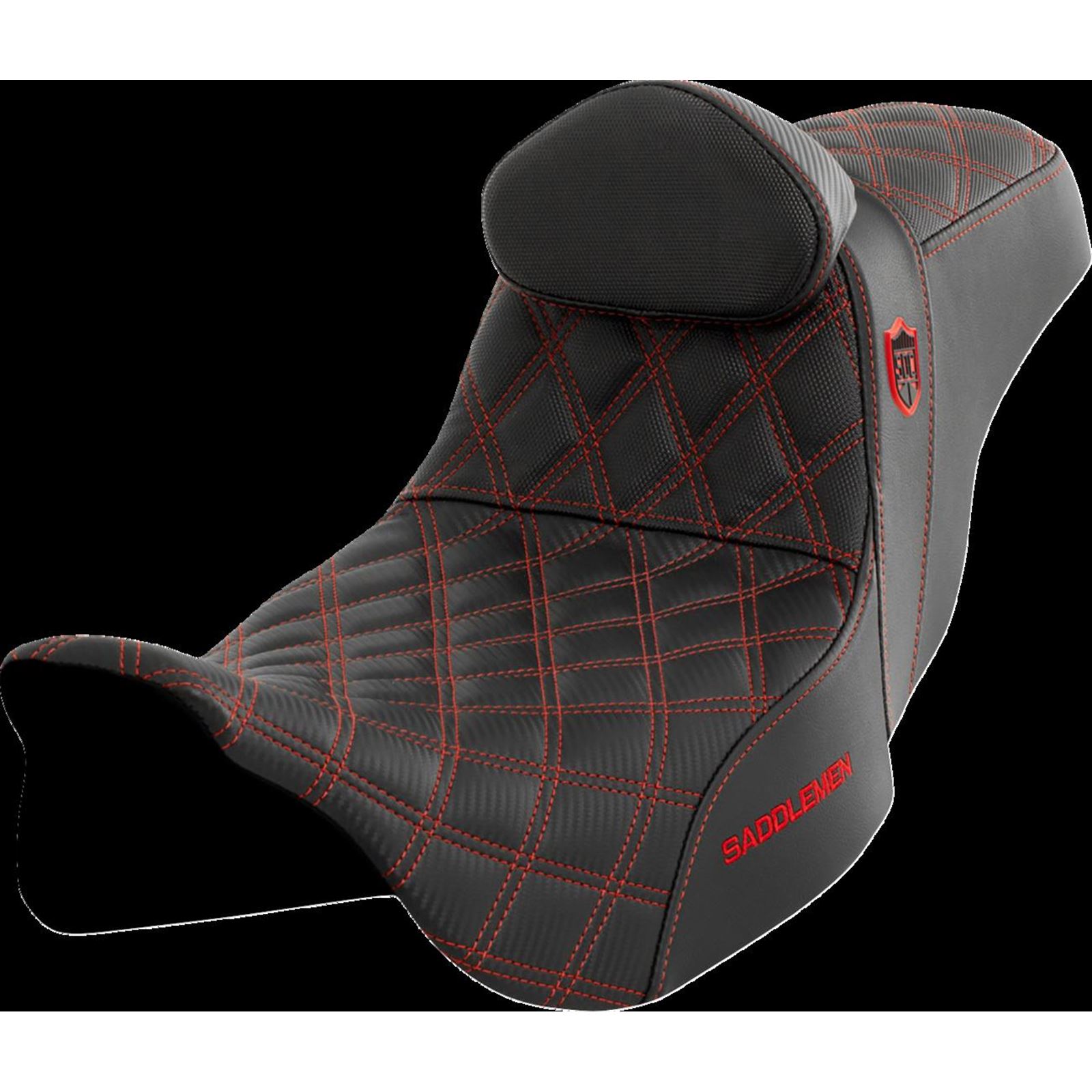 Saddlemen Pro Series SDC Performance Seat - with Backrest