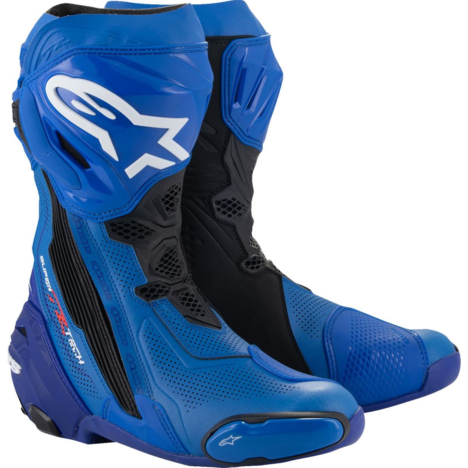 Alpinestars Supertech R Vented Boots - Blue/Black - Motorcycle 