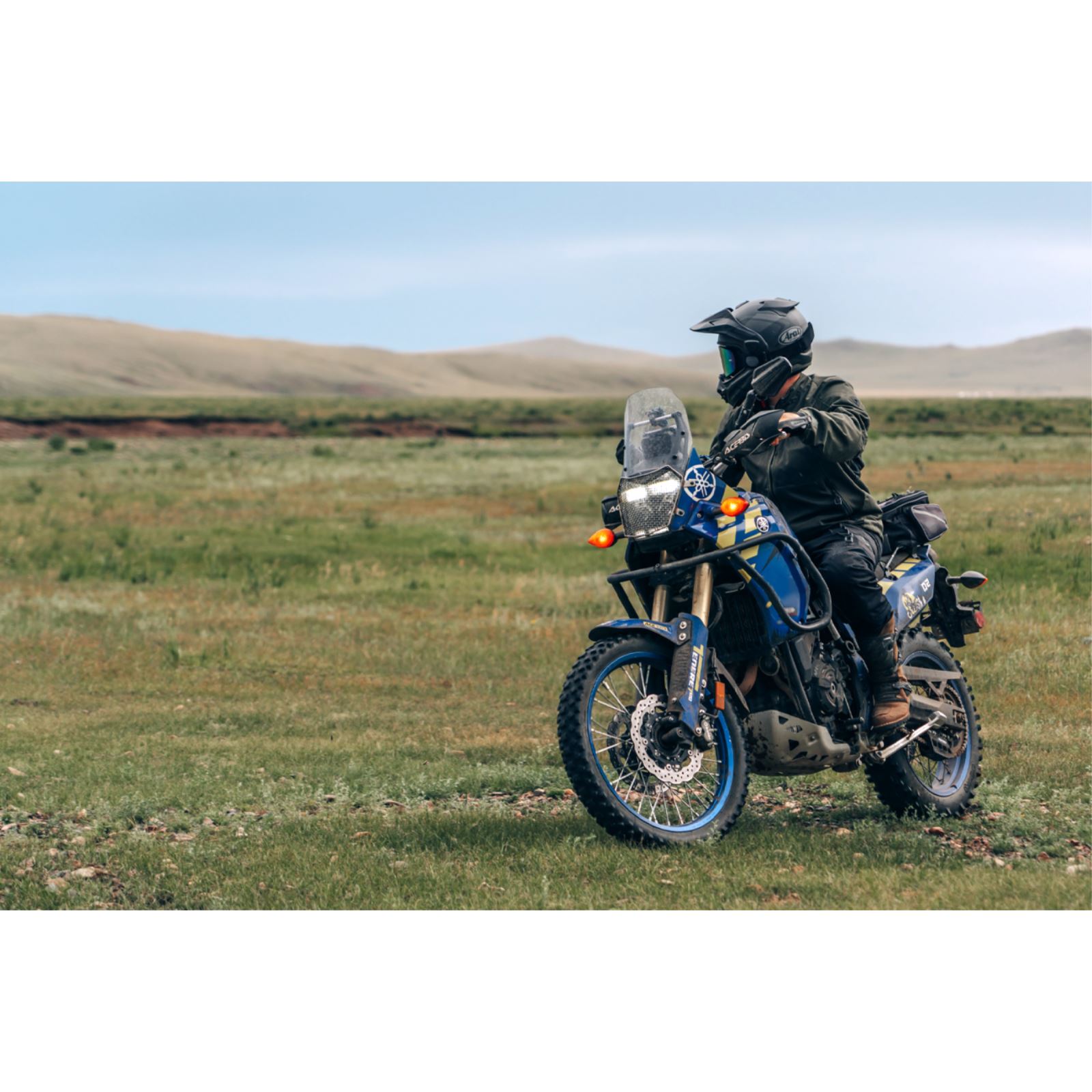 Arai XD-5 Helmet Spoiler Replacement - Black Frost Finish