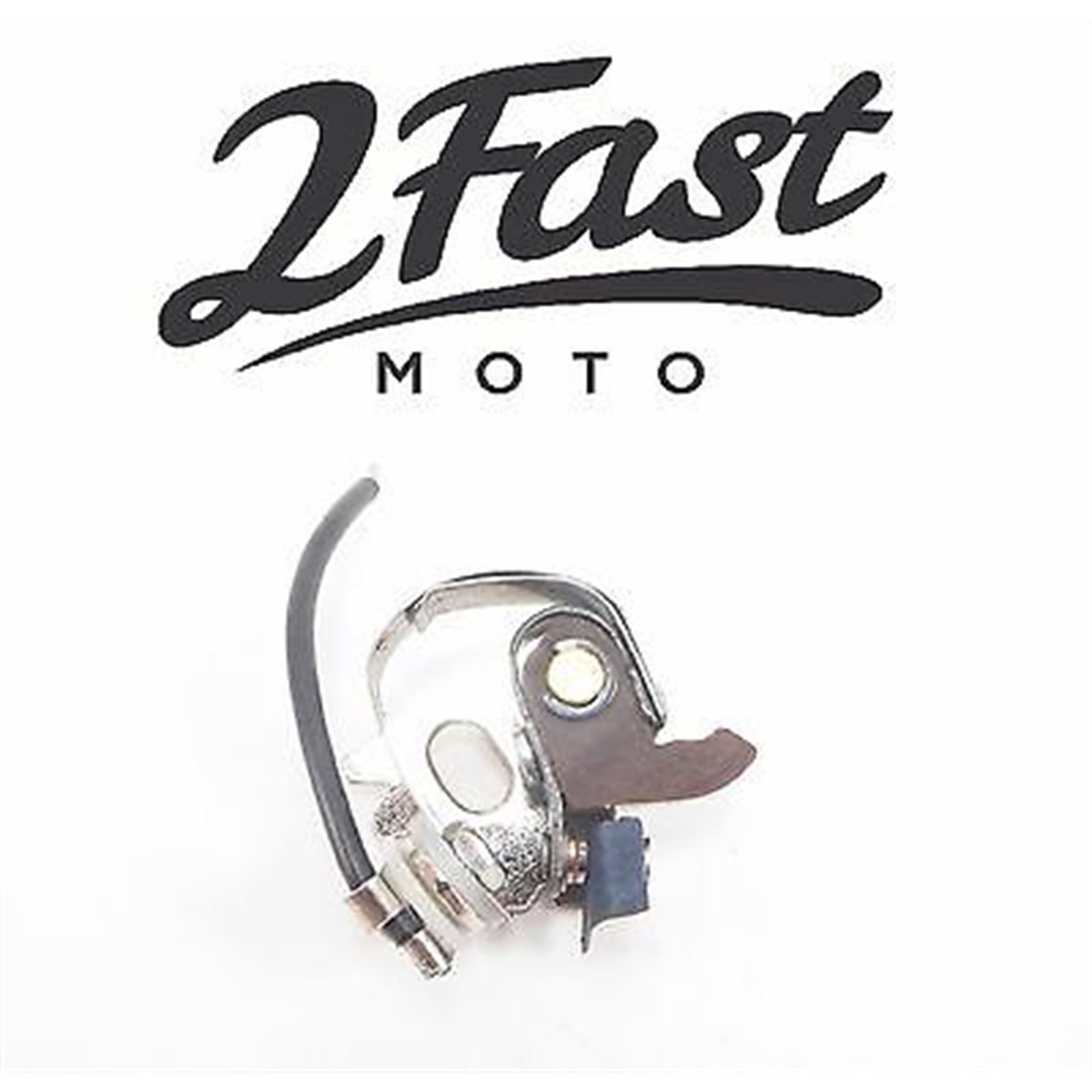 2FastMoto Moped CEV Ignition Point Set Tomos A3 Silver Bullet, Gold/Golden  TT A-3