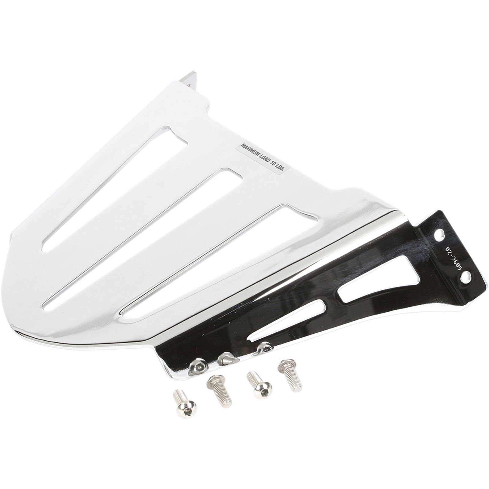 Cobra Sissy Bar Luggage Rack Chrome Lasercut is at Motomentum at a