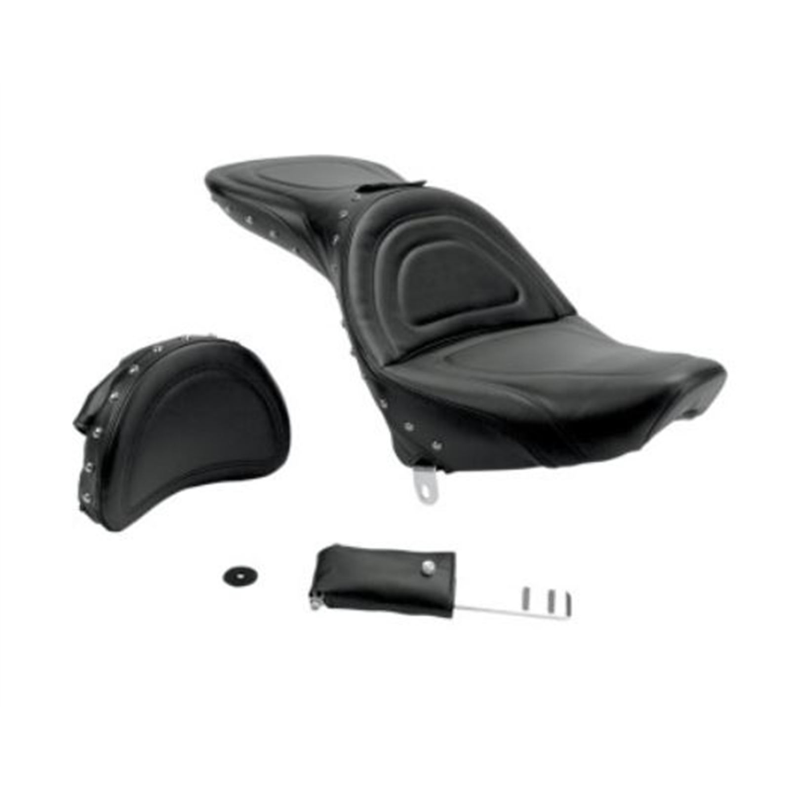 Saddlemen Explorer Special Studded Seat - Backrest - Softail