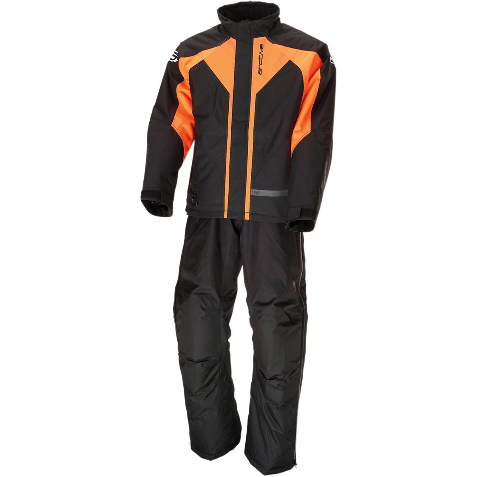 Arctiva Pivot 3 Jacket - Black/Orange - 3X-Large