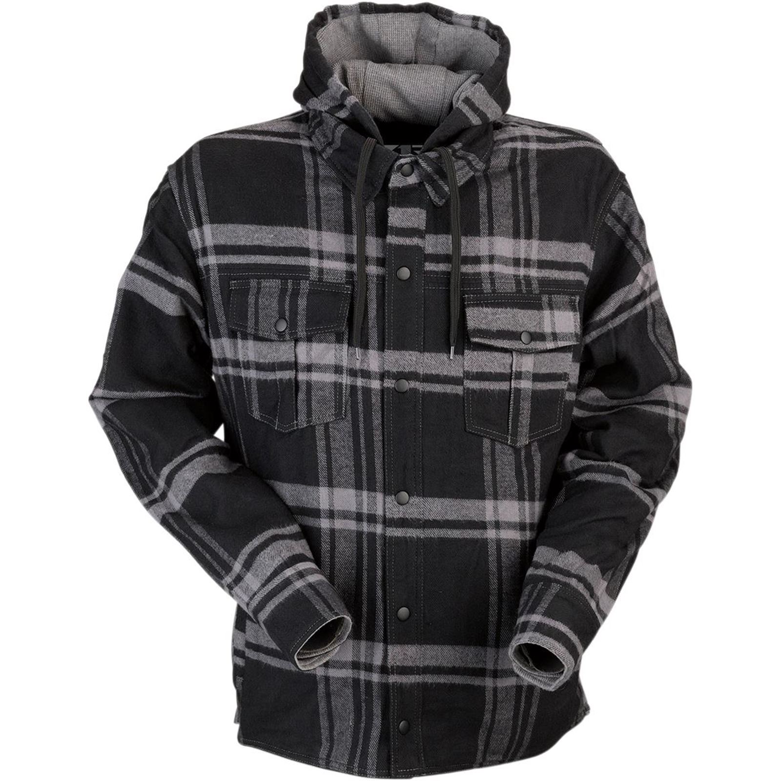 Z1R Timber Flannel Shirt - Black/Gray - 2X-Large