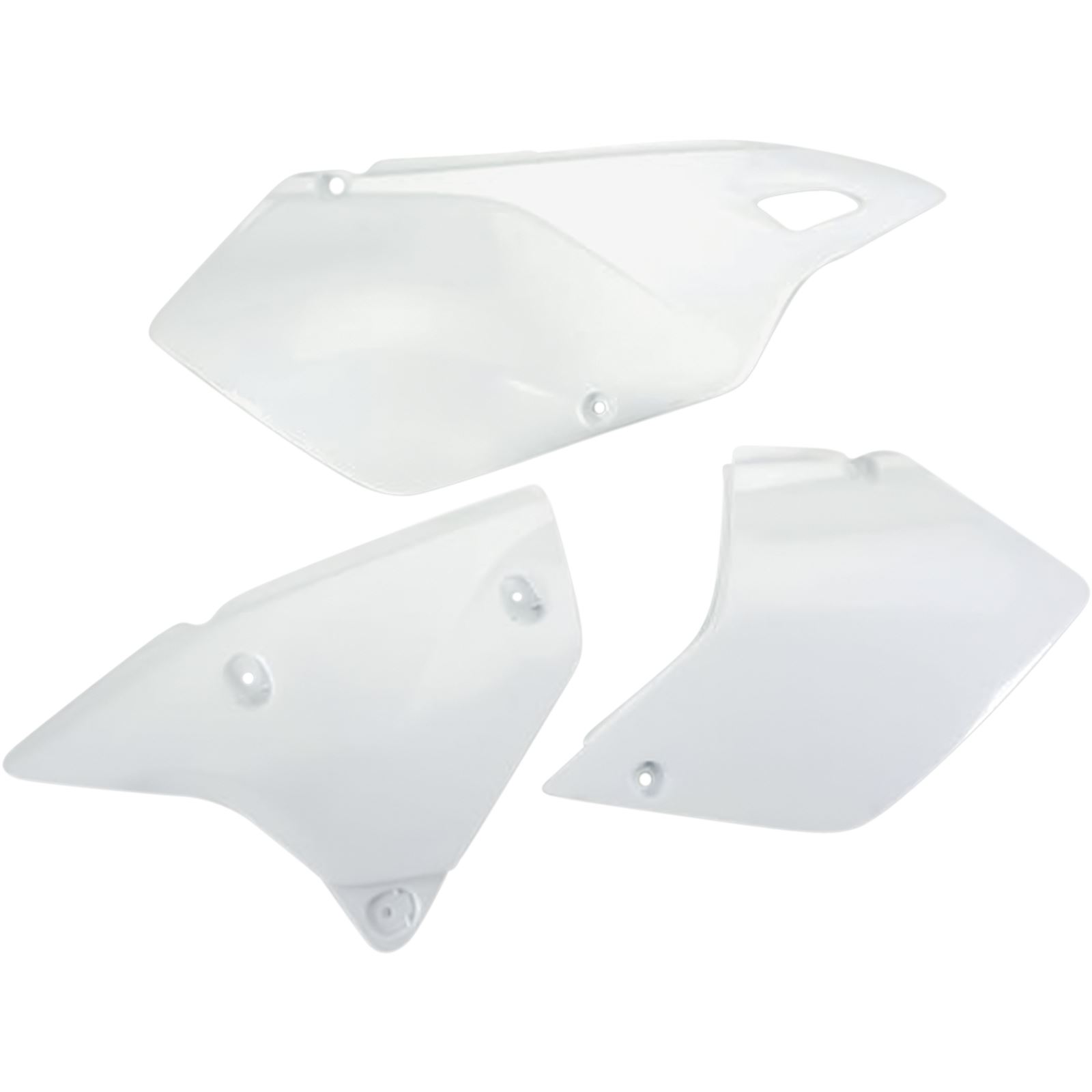 UFO Plastics Side Cover - White - Suzuki