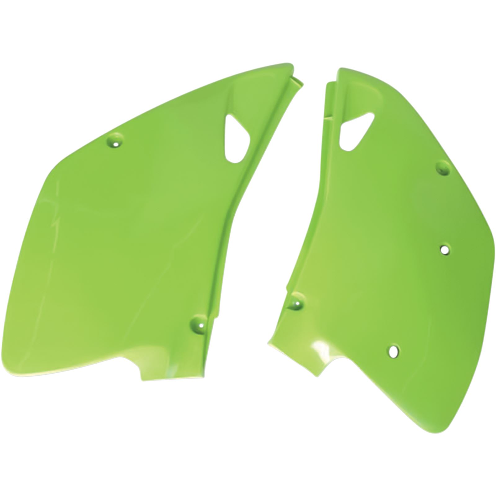 UFO Plastics Side Panels - KX125-250 - Green
