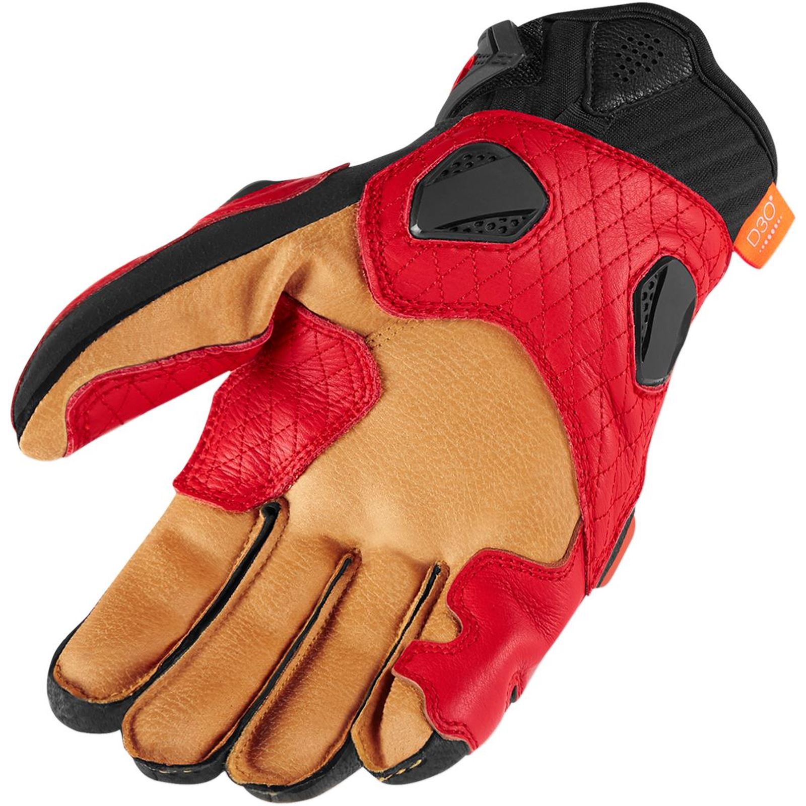 Icon Hypersport™ Short Gloves - Red