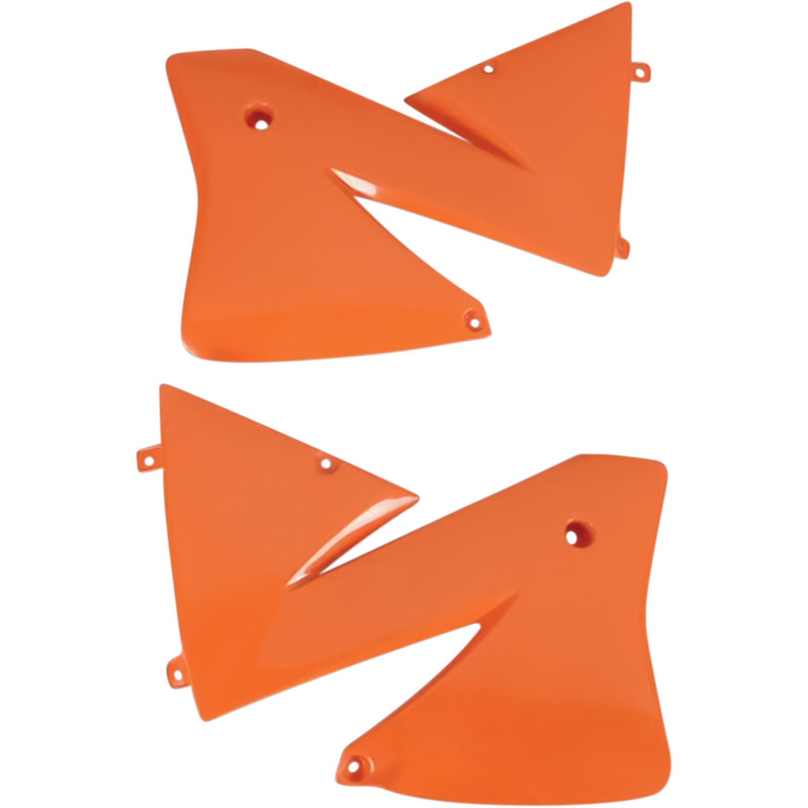 UFO Plastics Radiator Shrouds - EXC - Orange
