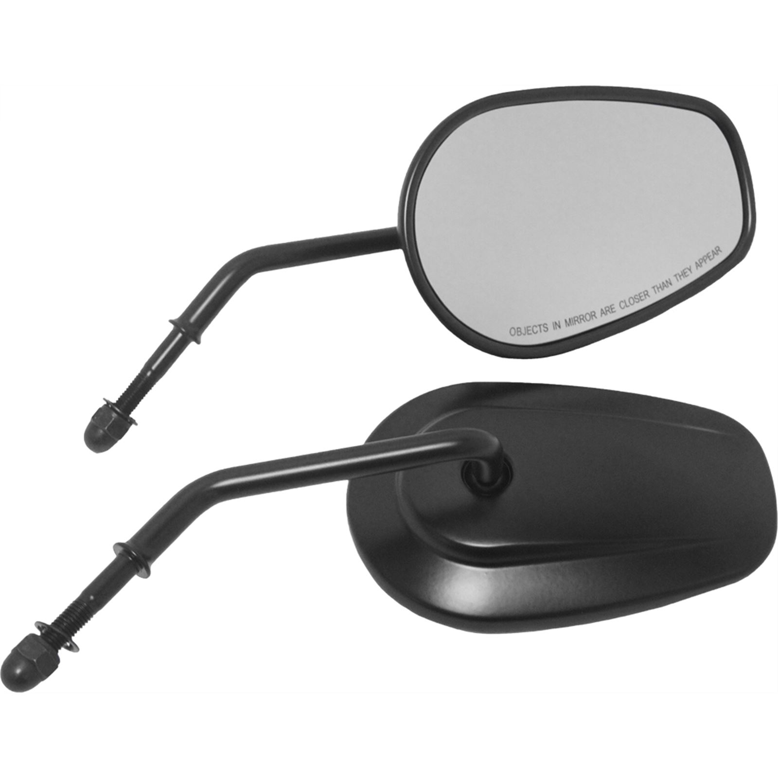 Harddrive OEM Style Tapered Mirror - Motorcycle, ATV / UTV 