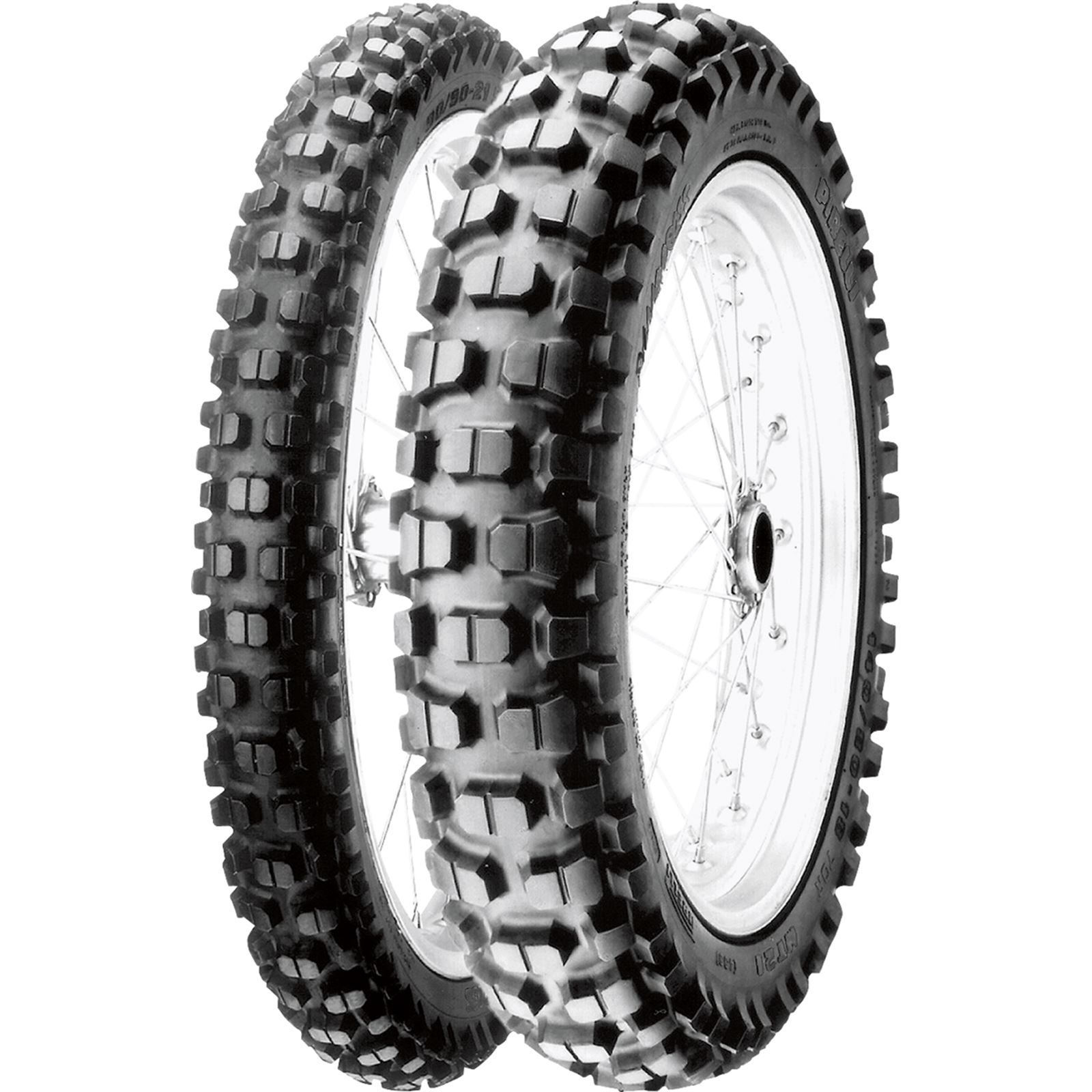 Pirelli MT 21 Rallycross Dual-Sport Rear Tire 120/90-18 (0342400)