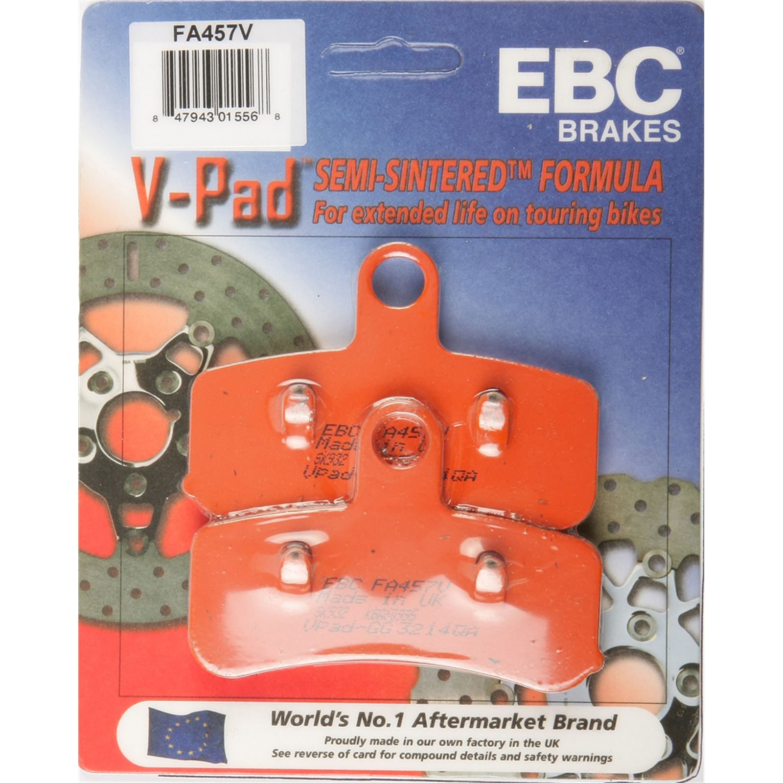 Ebc Motorcycle Brake Pads Review EBC Brakes FA458V Semi Sintered