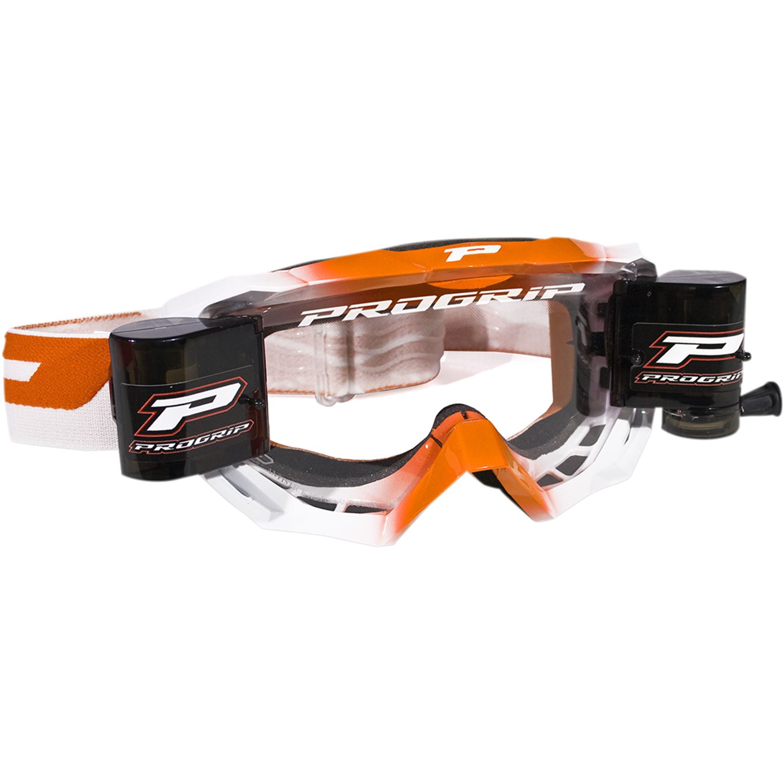 Pro Grip Venom Roll Off Goggles - Orange