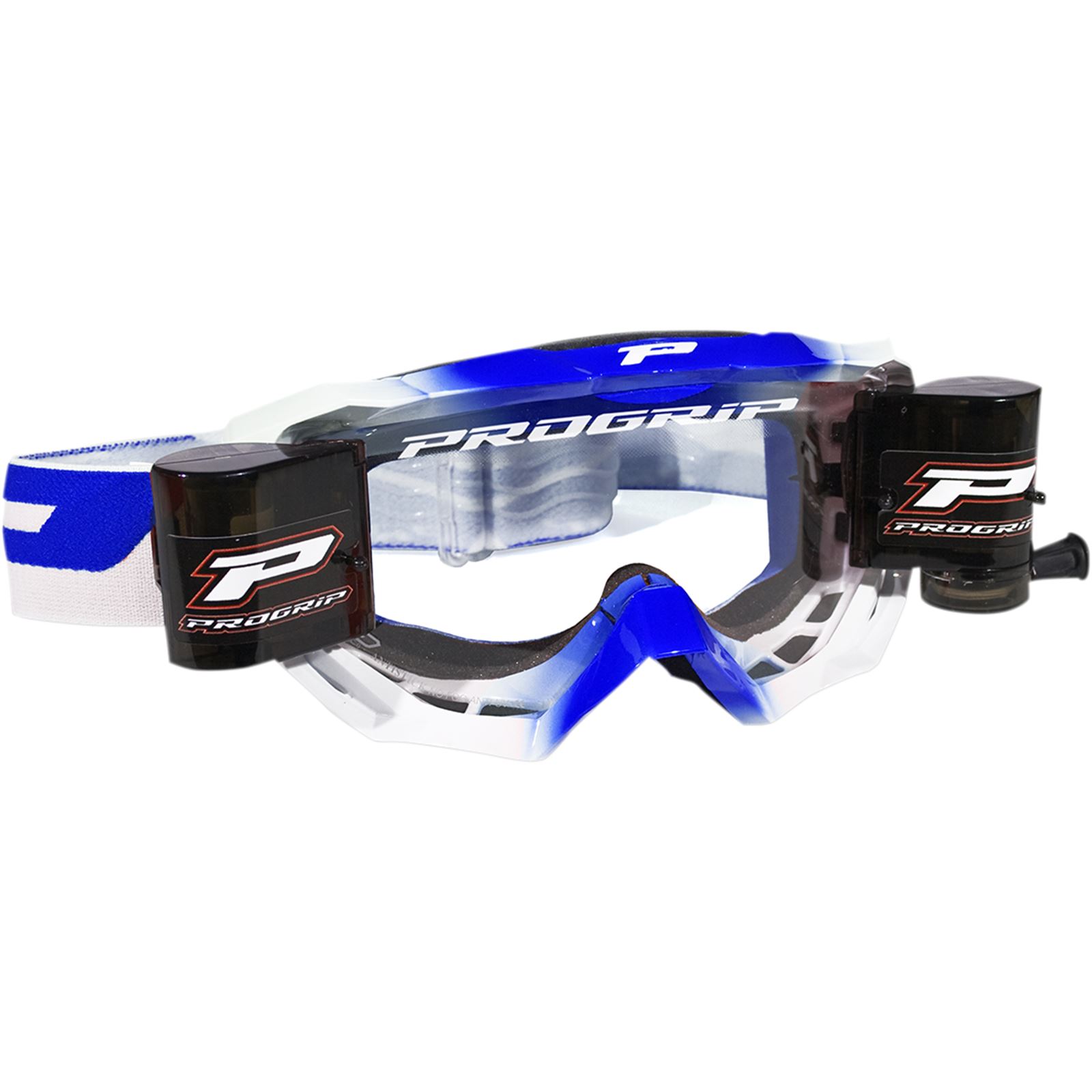 Pro Grip Venom Roll Off Goggles - Blue