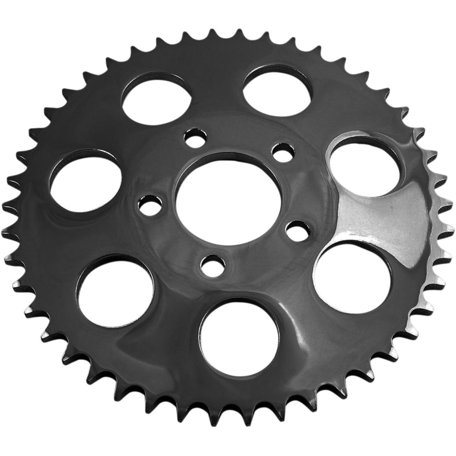 Drag Specialties Rear Sprocket - Gloss Black - Dished - 51-Tooth