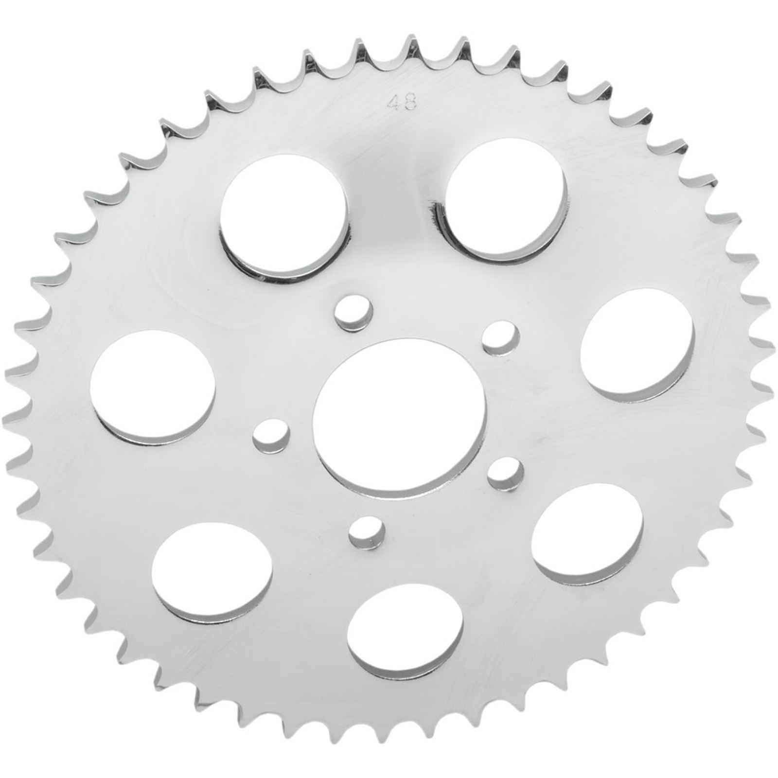 Drag Specialties Rear Sprocket - Chrome - Dished - 48-Tooth is at 