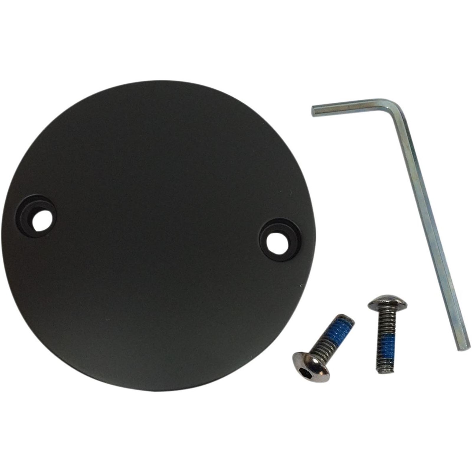 Drag Specialties Points Cover - Flat Black - Milwaukee-Eight