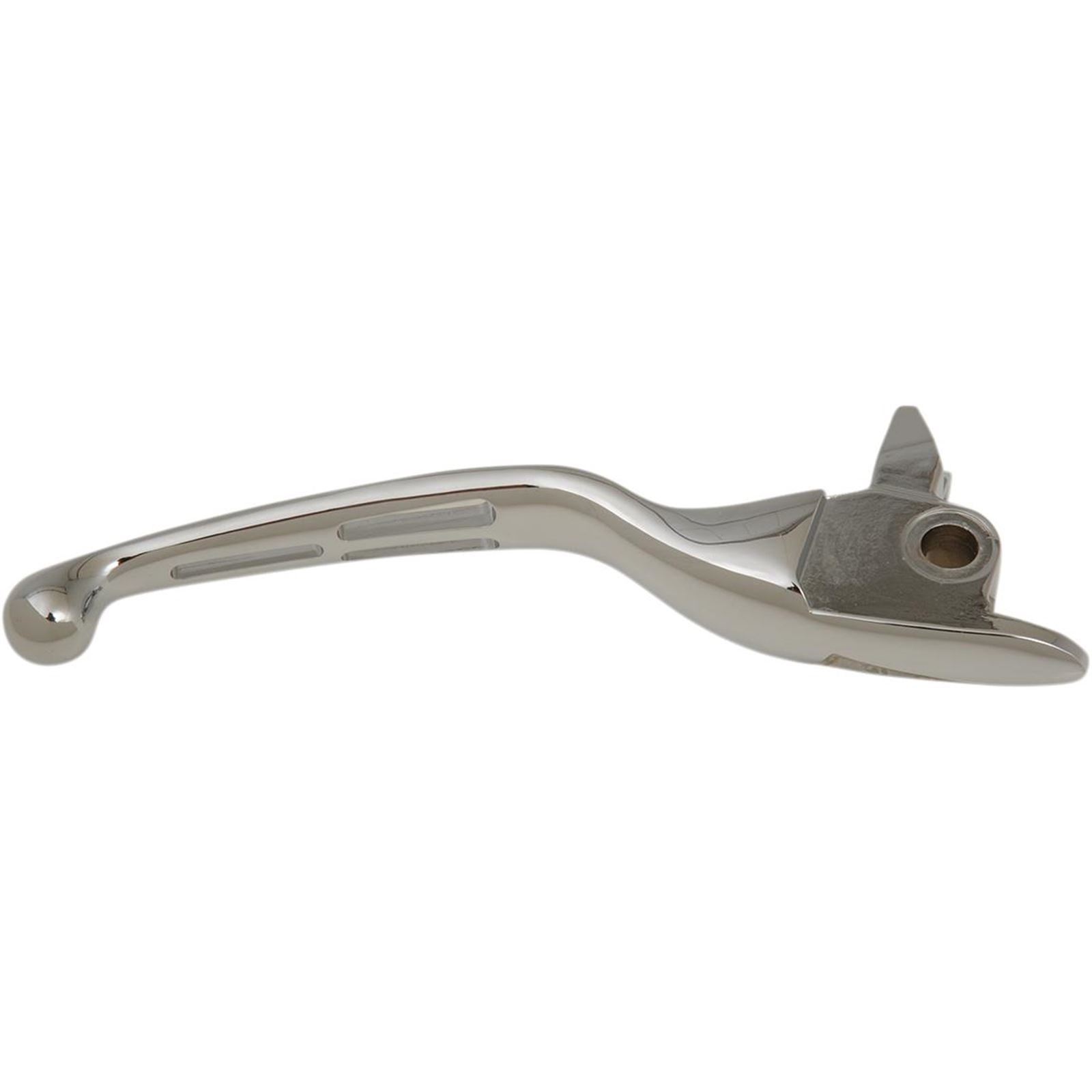 Drag Specialties Chrome Slotted Brake Lever