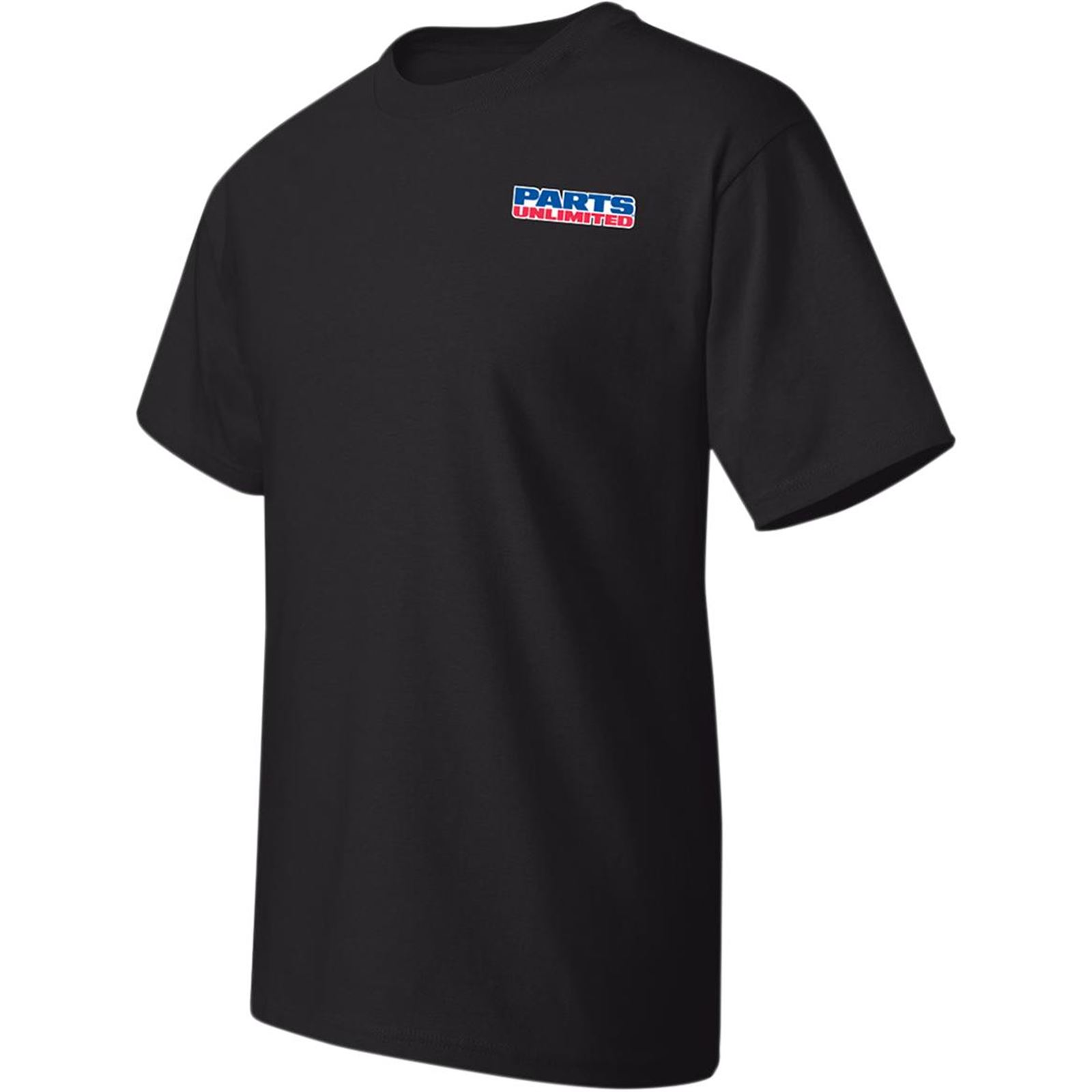 Parts Unlimited Tee Shirt Black - 2X-Large