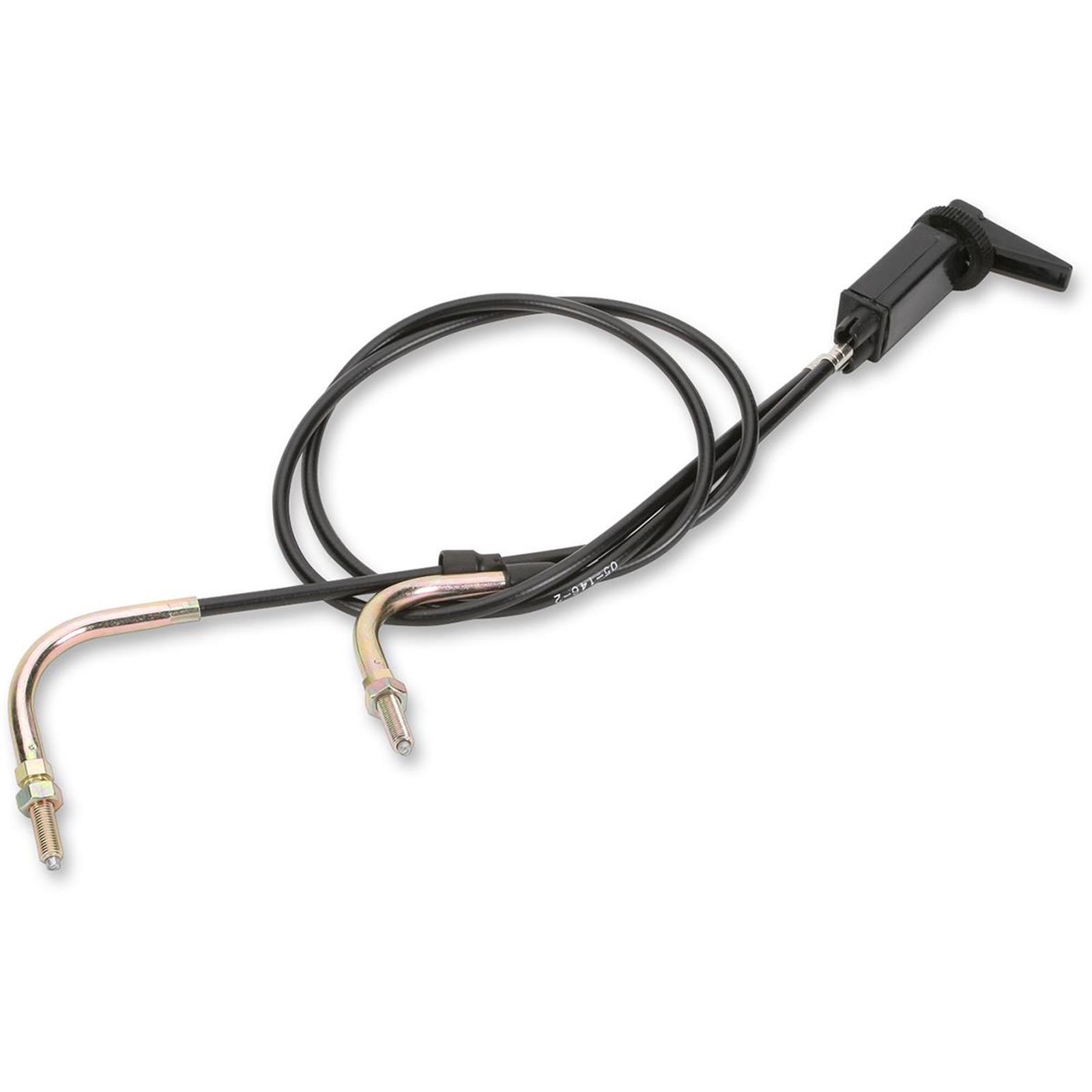 Parts Unlimited Dual 90-Degree Choke Cable