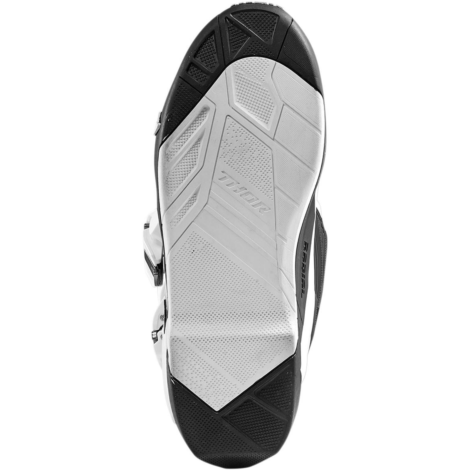Thor Radial Boots Replacement Outsoles Black/White - 7-8