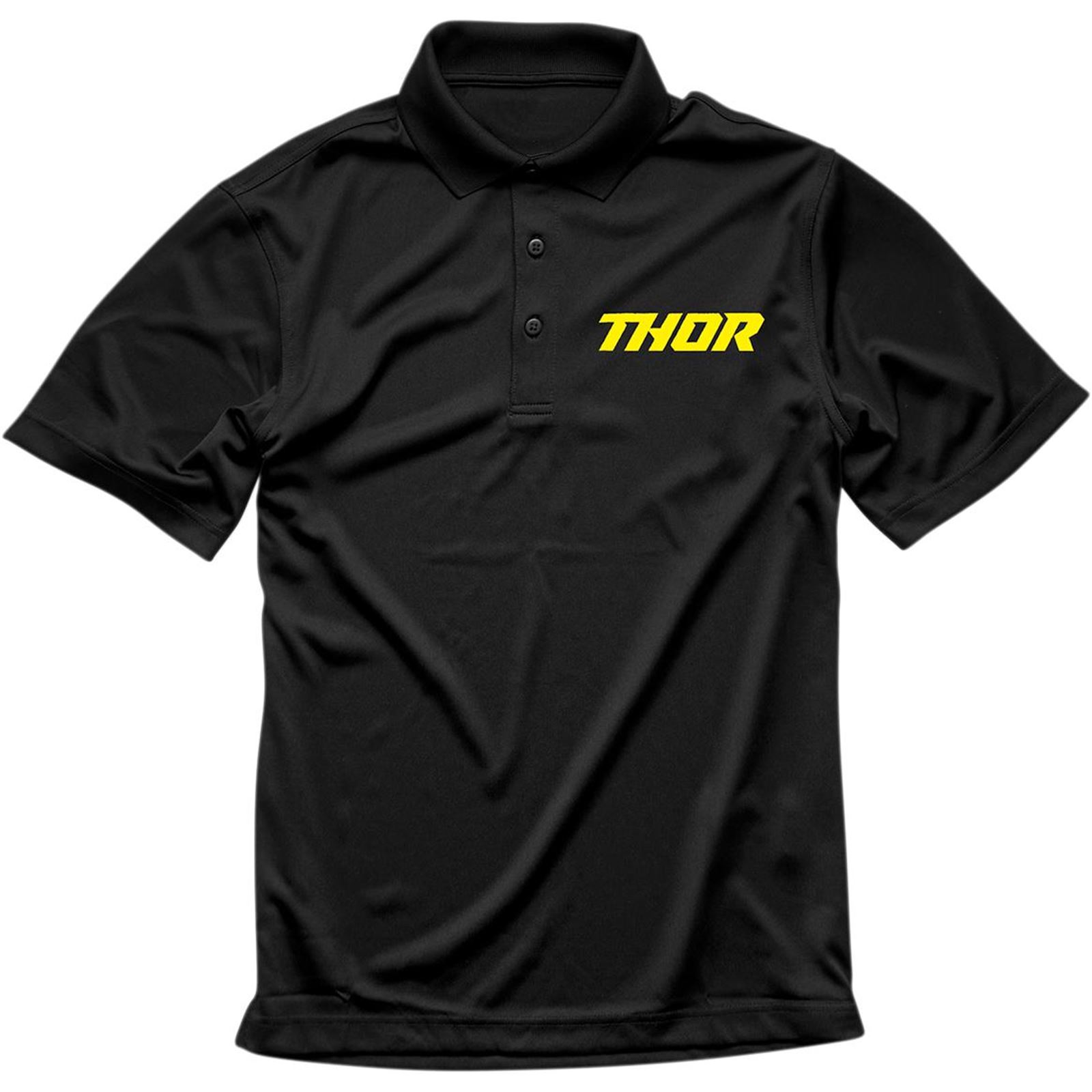 Thor Loud Polo Shirt Black - 2X-Large