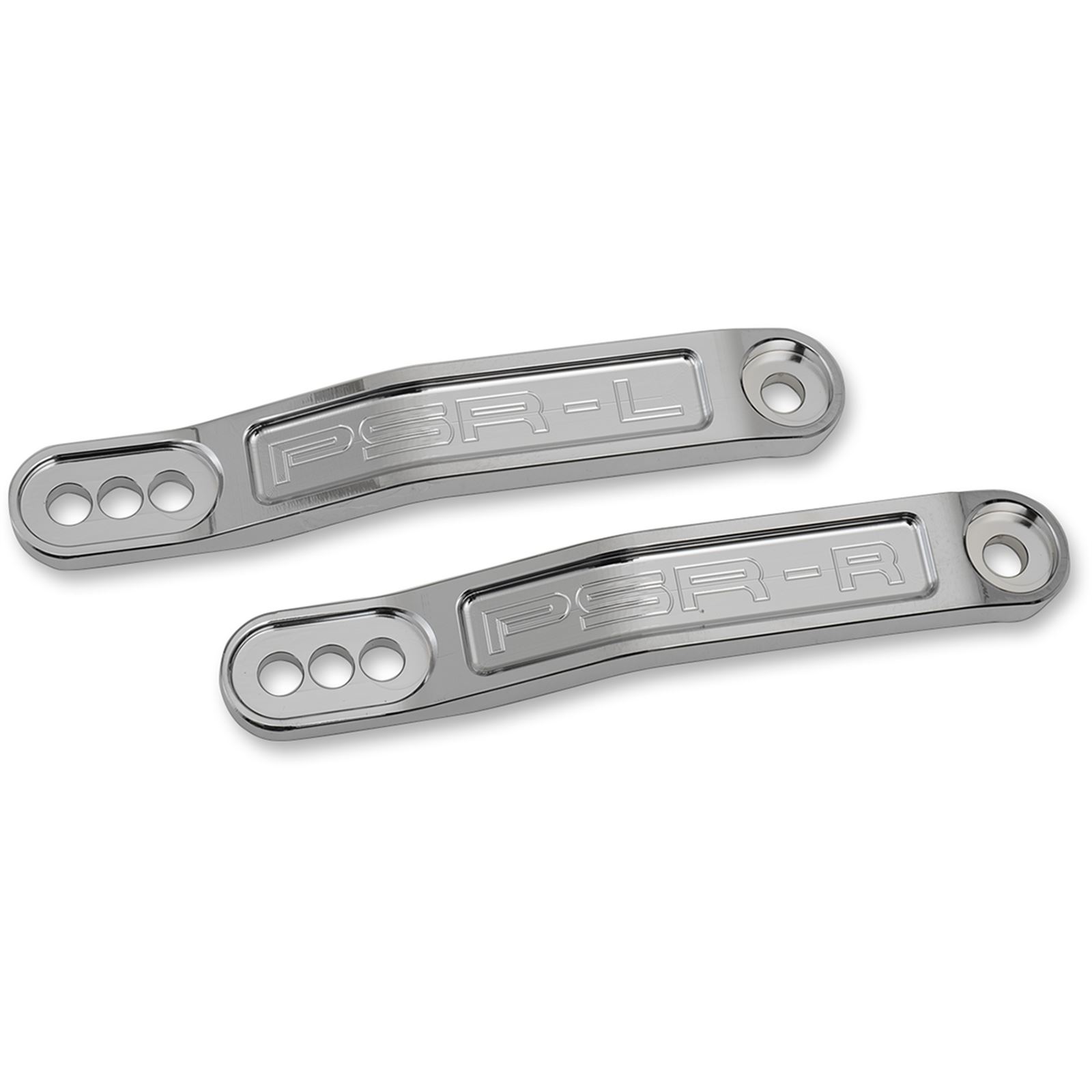 Powerstands Racing Lowering Link - Chrome - Lowers - Stock/1.5"/3"