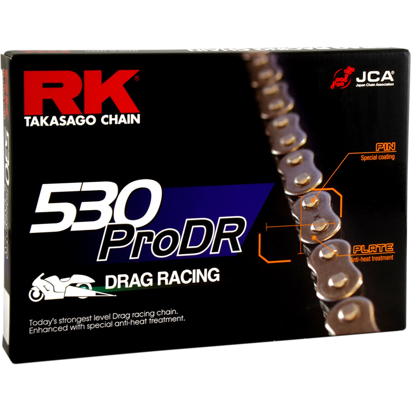 RK Excel 530 Pro DR - Drag Racing Chain - 170 Links