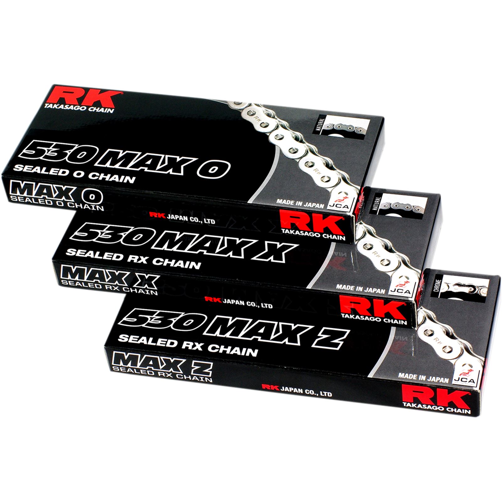 RK Excel 530 Max Z - Chain - 150 Links - Gold