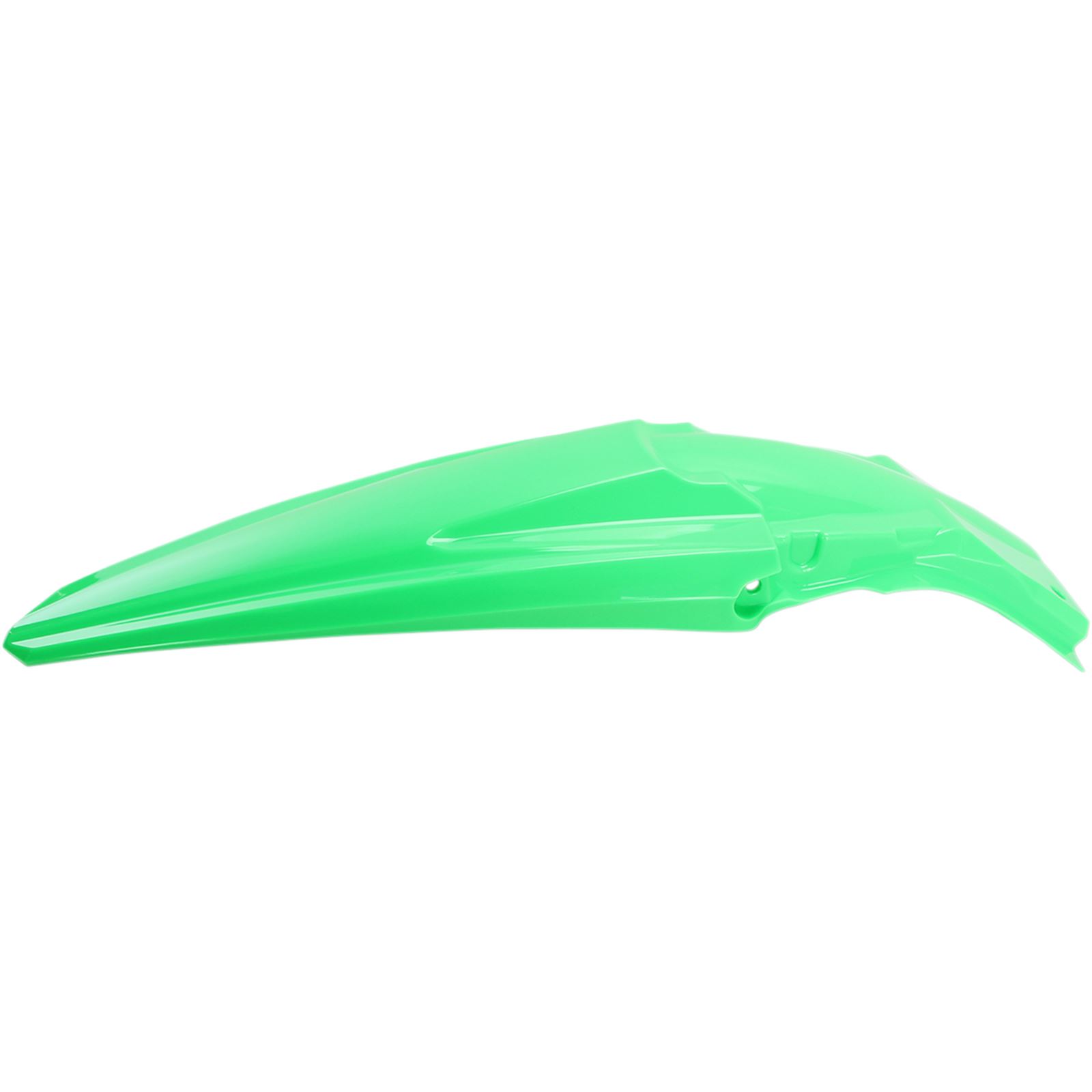 UFO Plastics MX Rear Fender - Fluorescent Green - '17-'20 KX250F | '16-'18 KX450