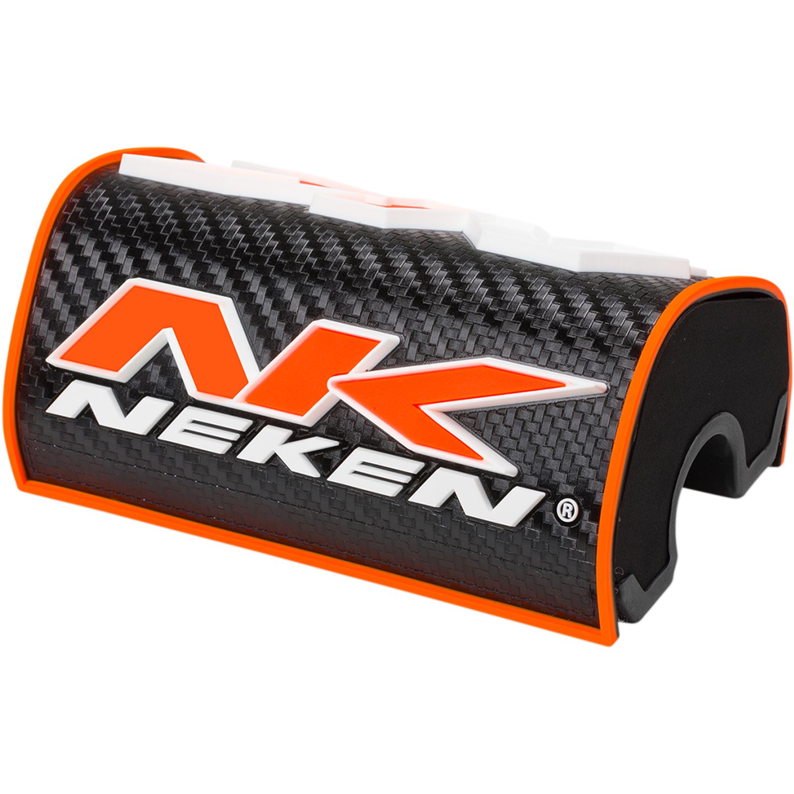 Neken 3D Oversize Bar Pad - Black/Orange