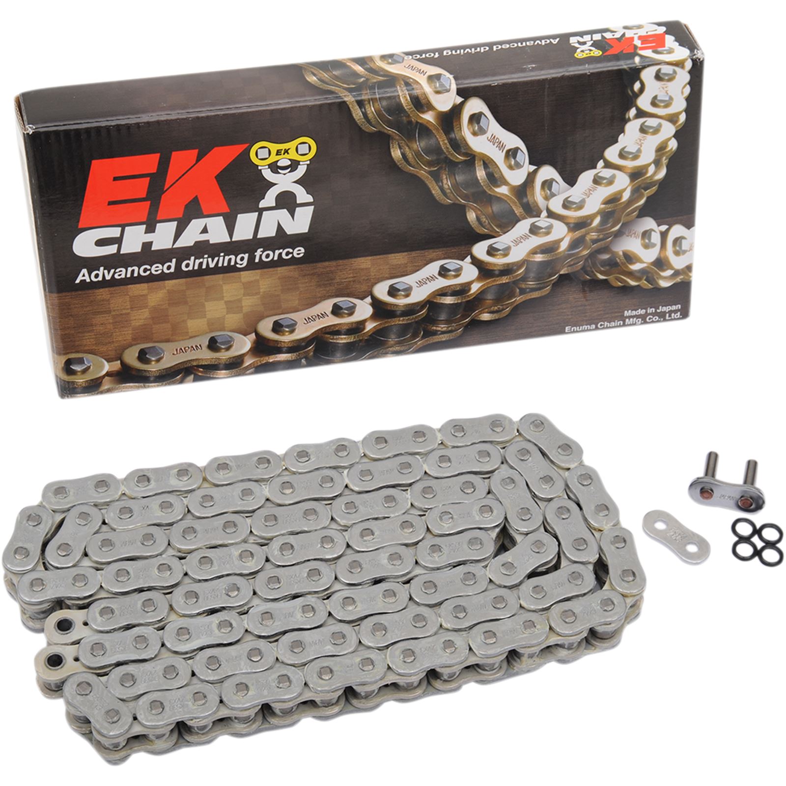 EK 520 ZVX3 - Sportbike Chain- 150 Links - Chrome